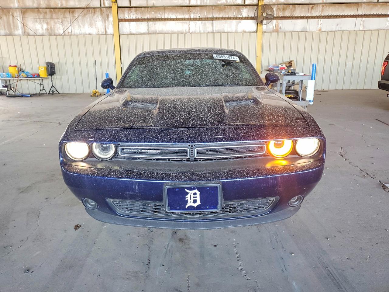 2016 Dodge Challenger Sxt Blue vin: 2C3CDZAG4GH193202