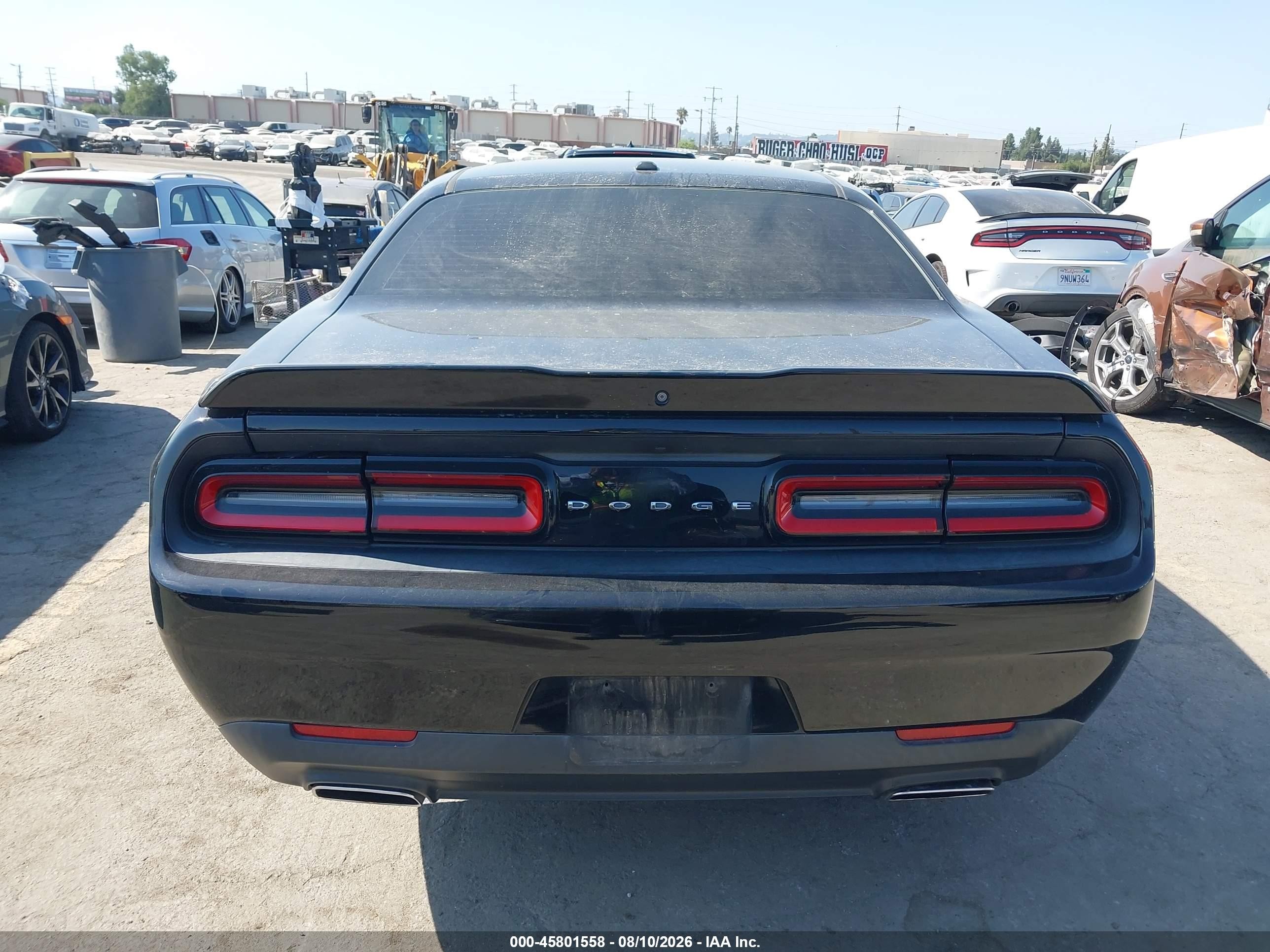 2019 Dodge Challenger Sxt Black vin: 2C3CDZAG4KH669876