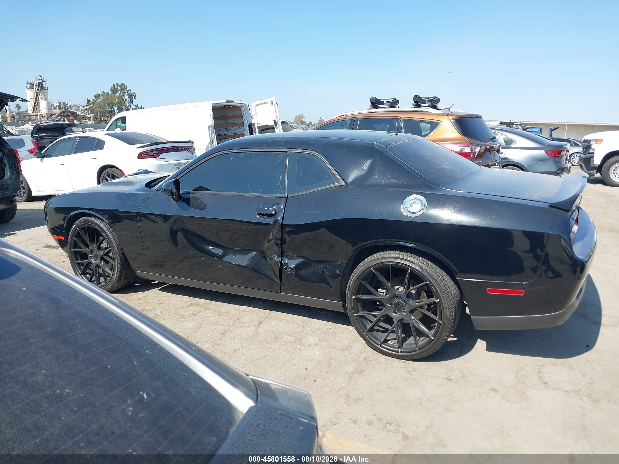 2019 Dodge Challenger Sxt Black vin: 2C3CDZAG4KH669876