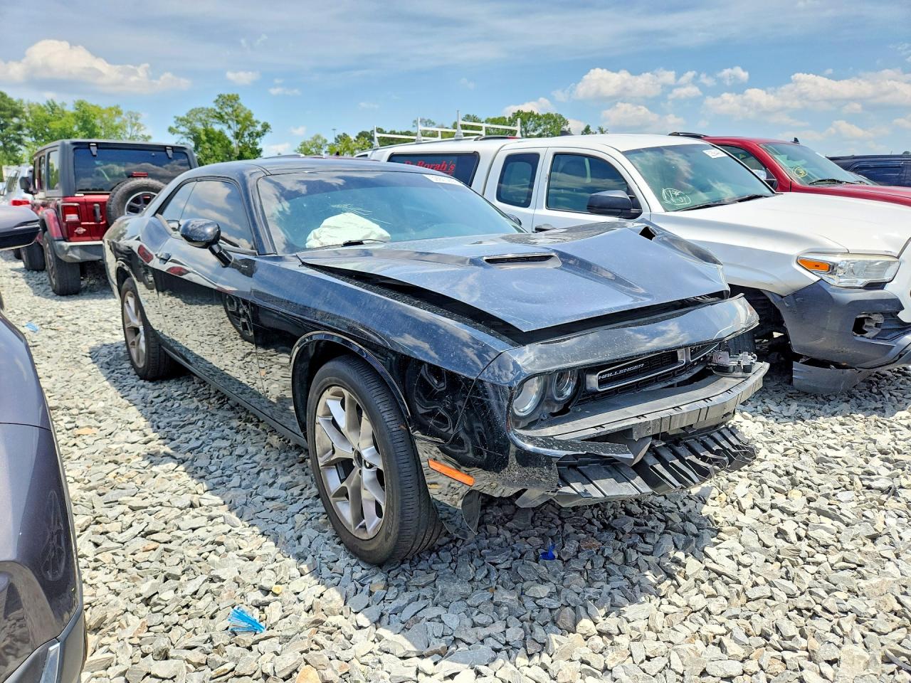 2019 Dodge Challenger Sxt Black vin: 2C3CDZAG4KH672163