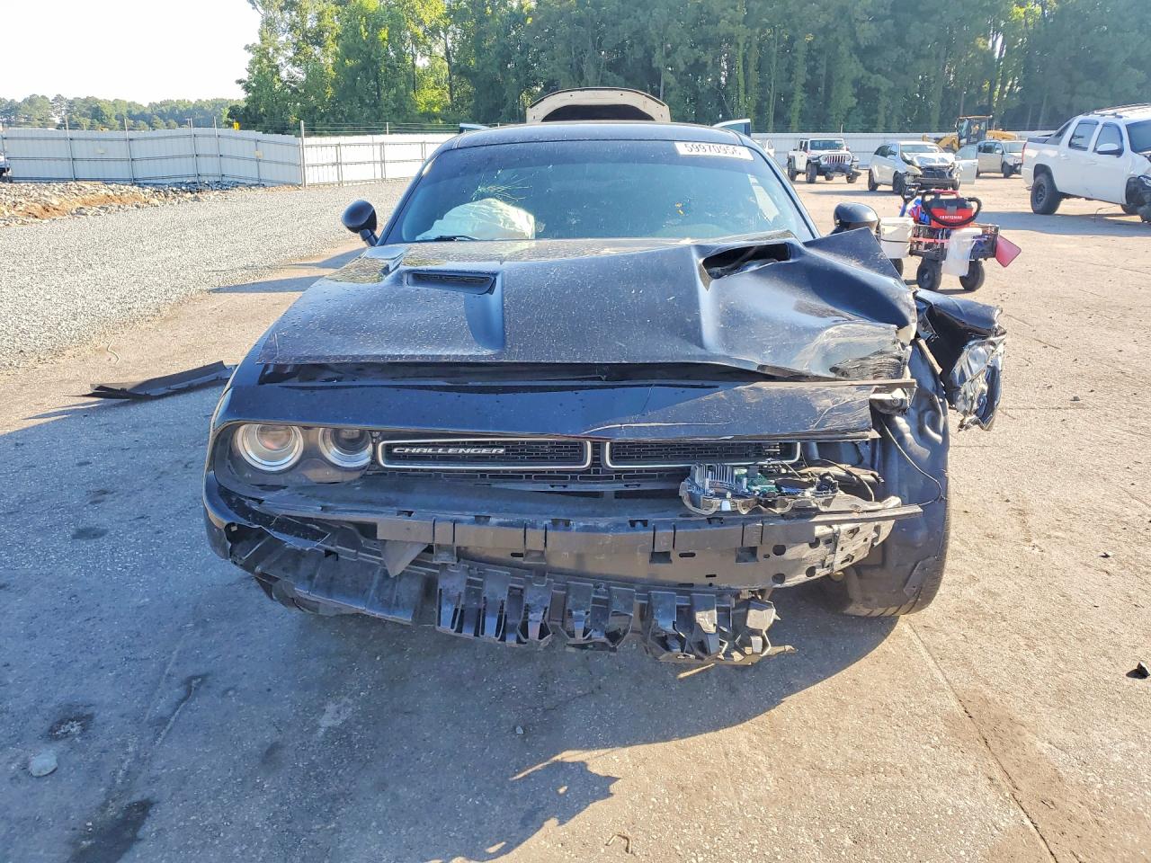 2019 Dodge Challenger Sxt Black vin: 2C3CDZAG4KH672163