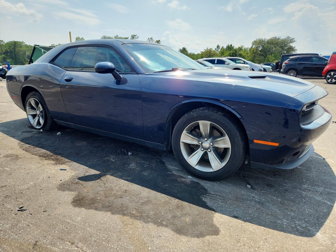 2015 Dodge Challenger Sxt Blue vin: 2C3CDZAG5FH701059