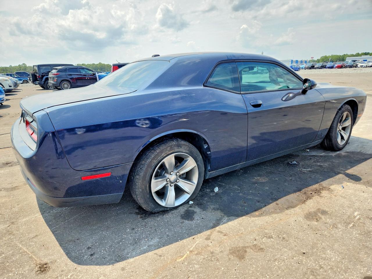 2015 Dodge Challenger Sxt Blue vin: 2C3CDZAG5FH701059