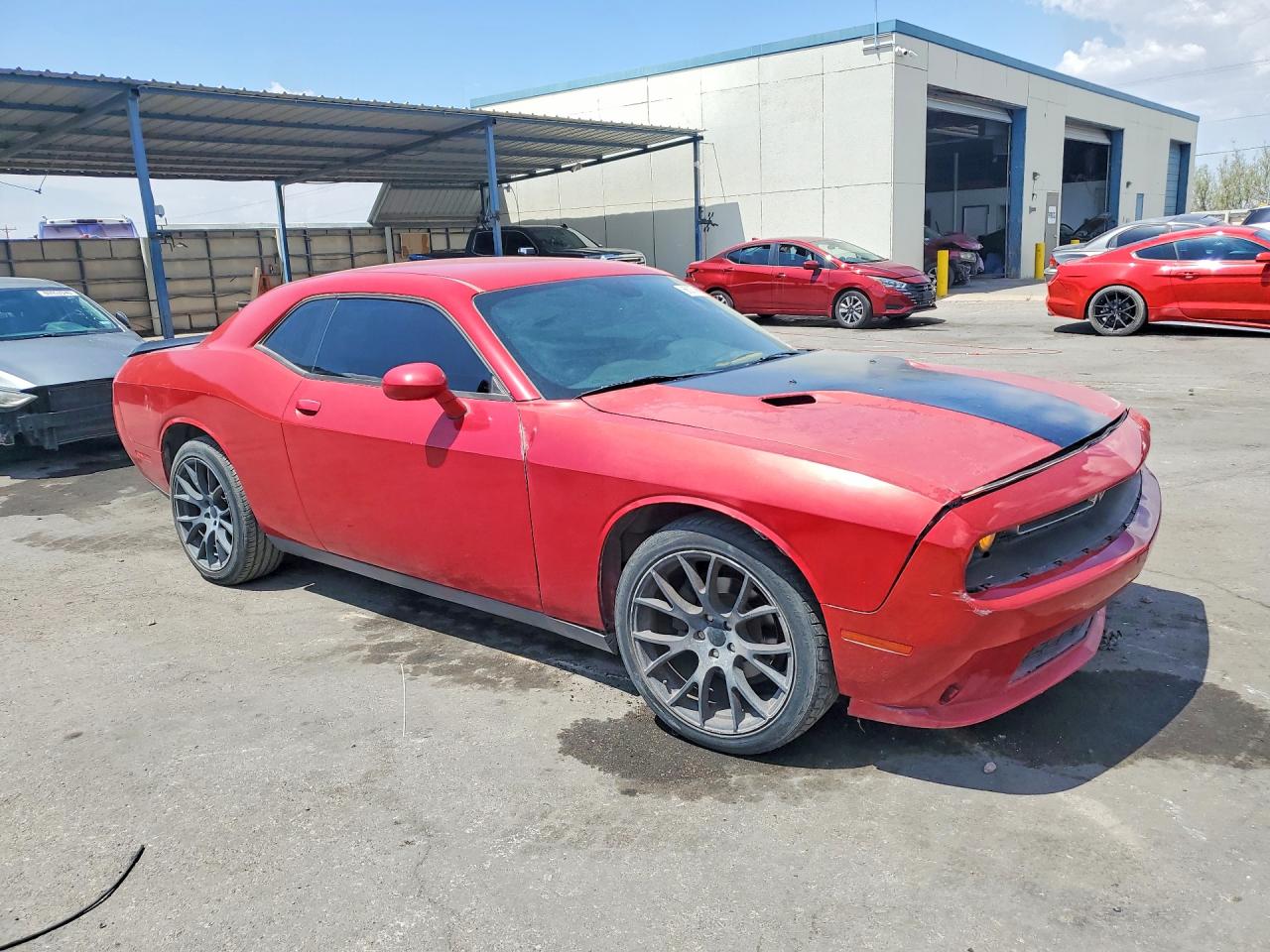 2015 Dodge Challenger Sxt Red vin: 2C3CDZAG5FH769779