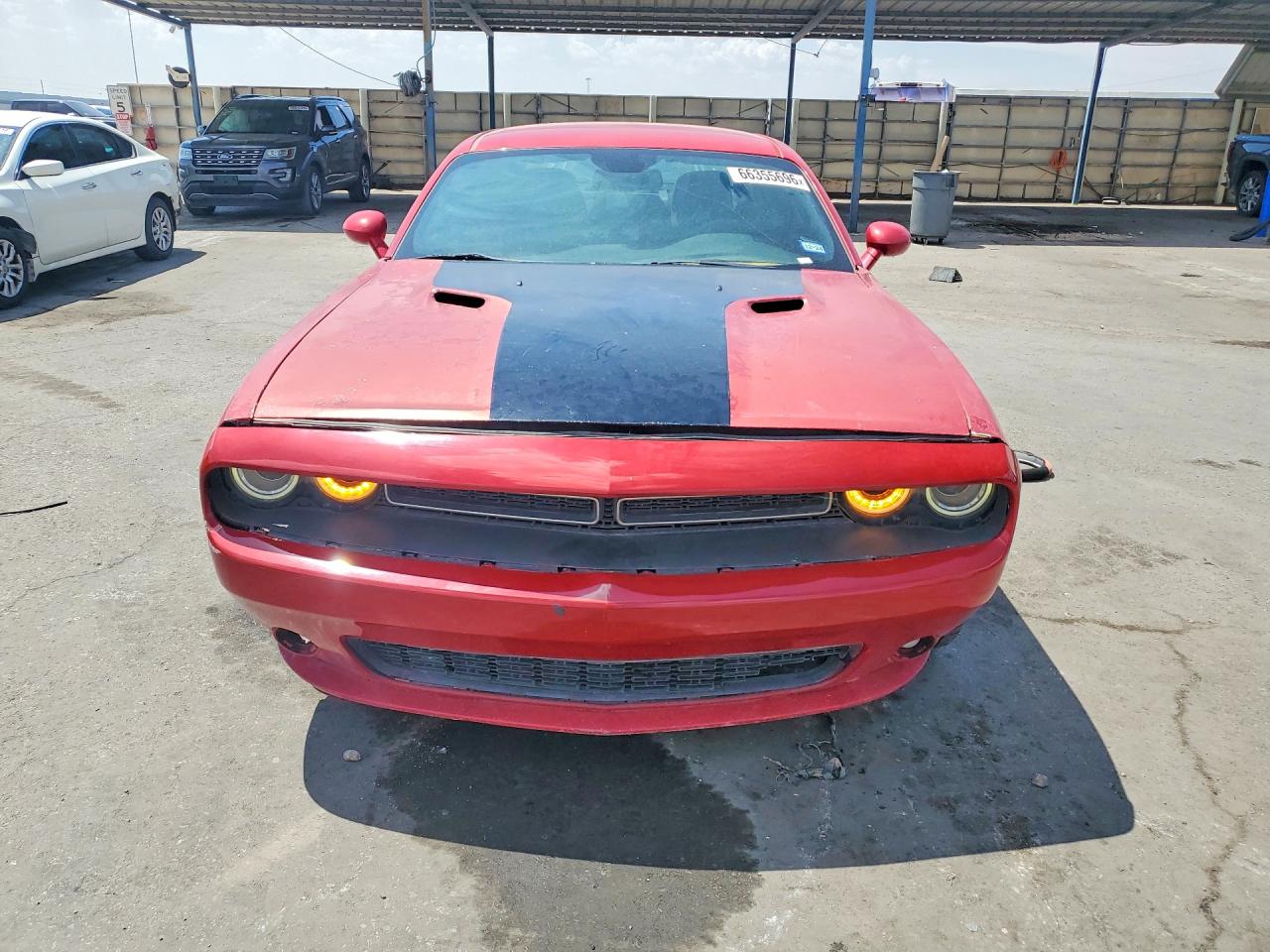 2015 Dodge Challenger Sxt Red vin: 2C3CDZAG5FH769779