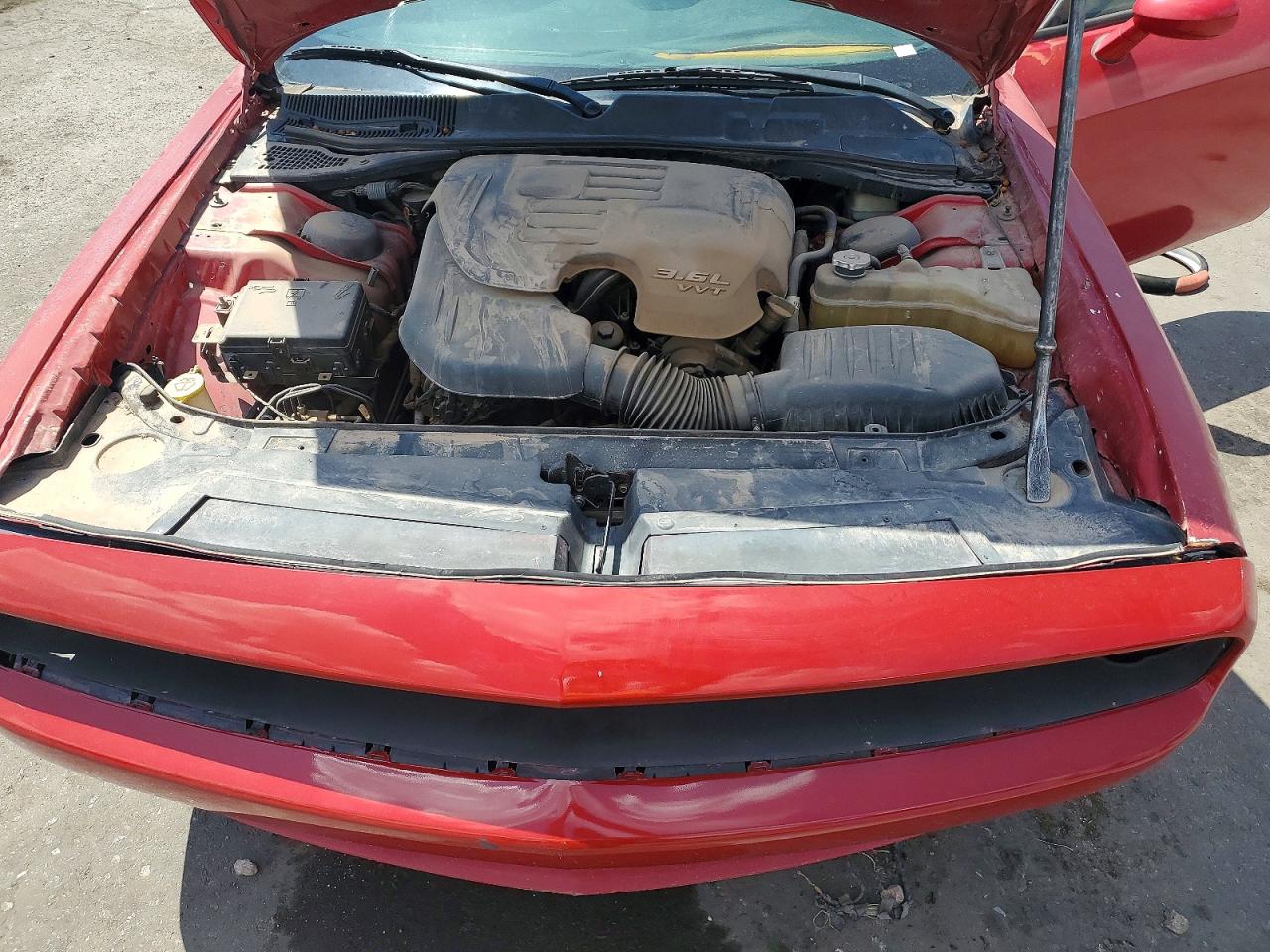2015 Dodge Challenger Sxt Red vin: 2C3CDZAG5FH769779