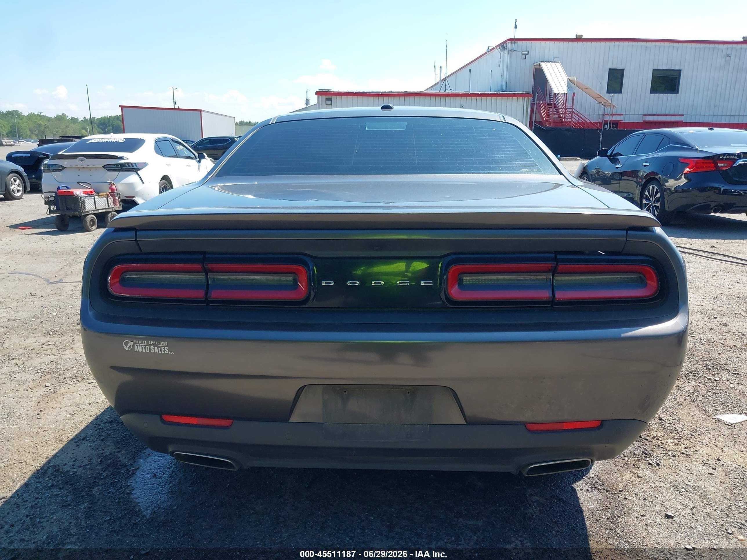 2015 Dodge Challenger Sxt Серый vin: 2C3CDZAG5FH821038