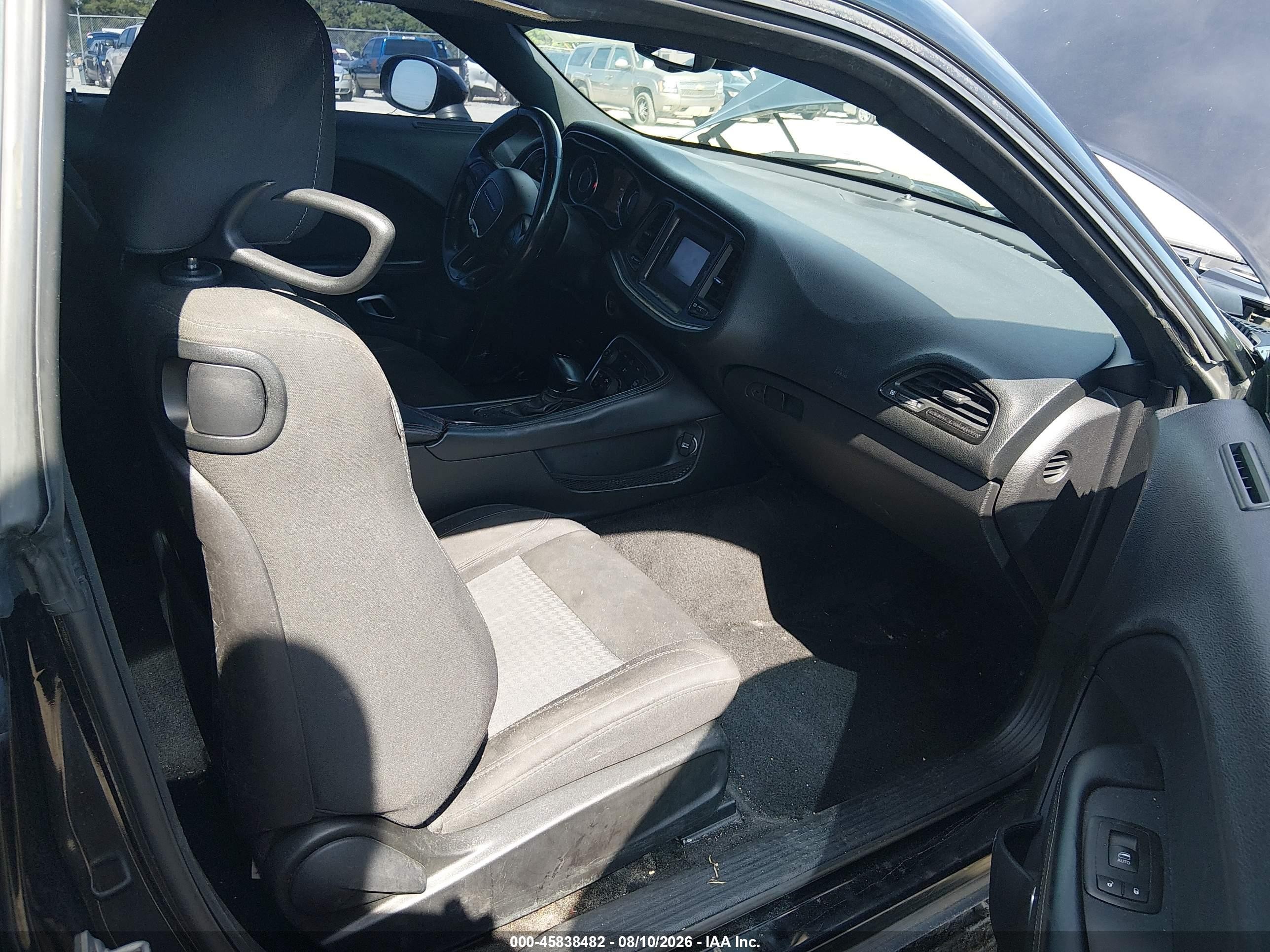 2015 Dodge Challenger Sxt Black vin: 2C3CDZAG5FH869669