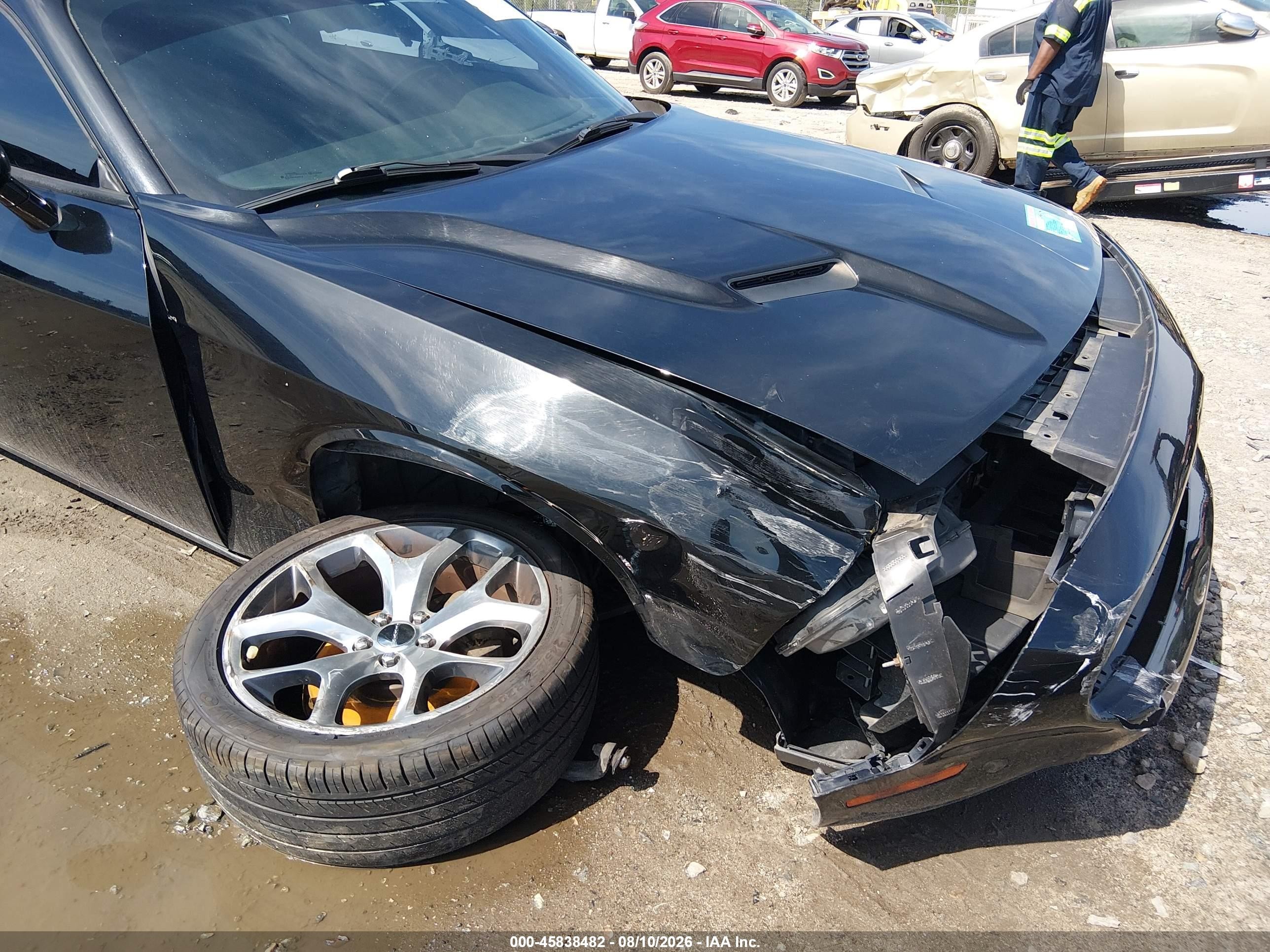 2015 Dodge Challenger Sxt Black vin: 2C3CDZAG5FH869669