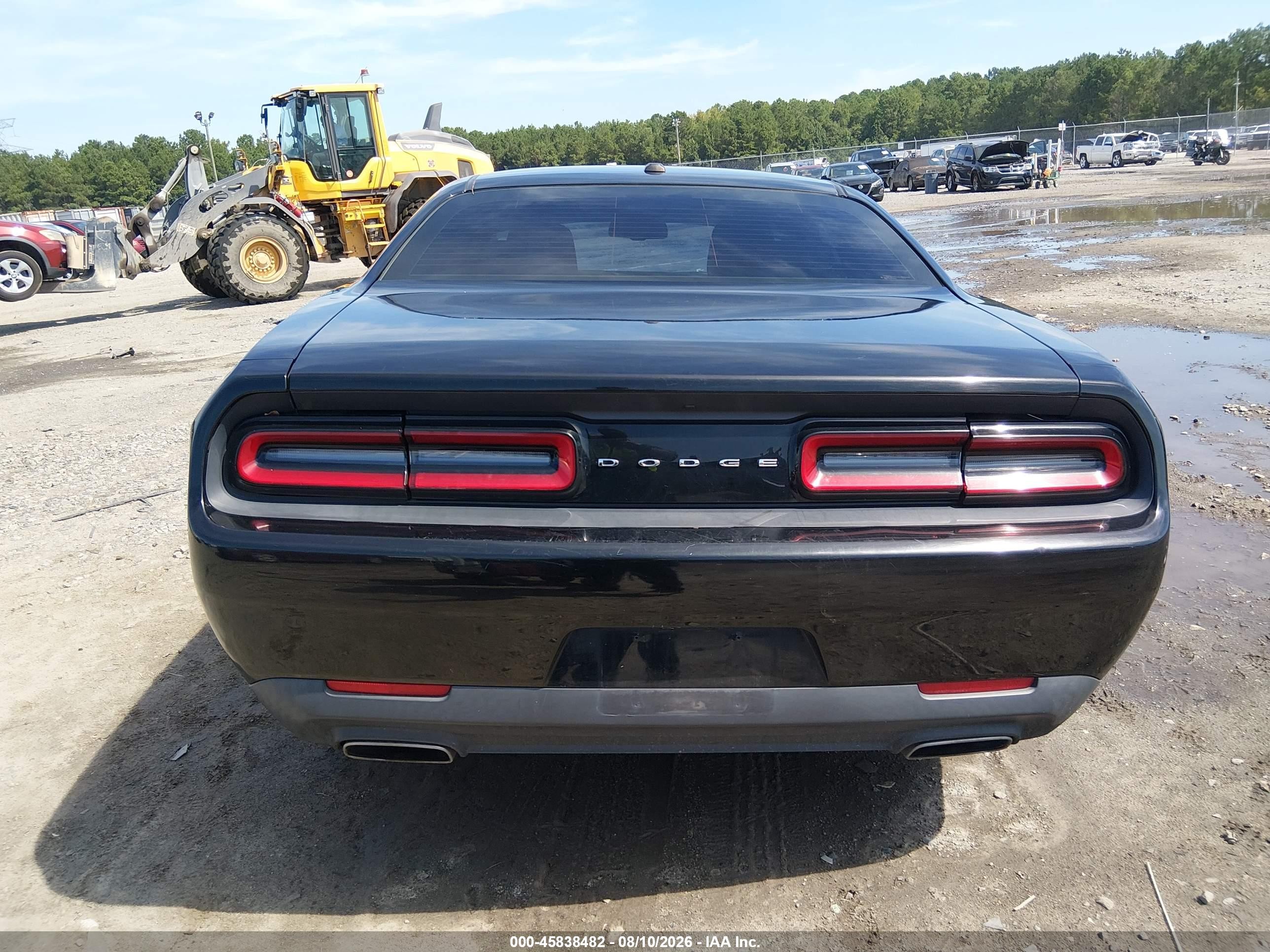 2015 Dodge Challenger Sxt Black vin: 2C3CDZAG5FH869669