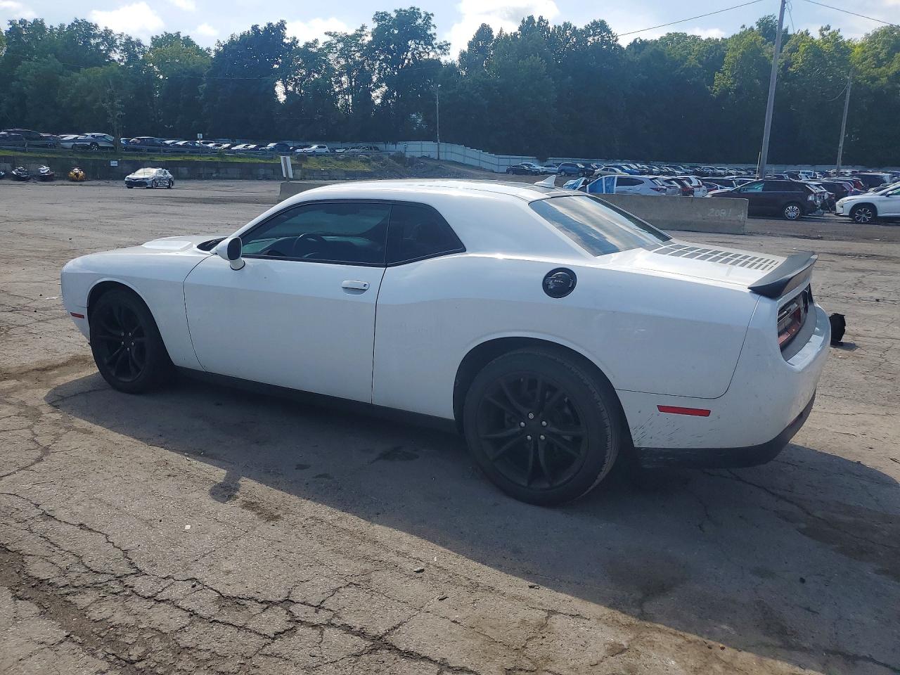 2016 Dodge Challenger Sxt White vin: 2C3CDZAG5GH184959
