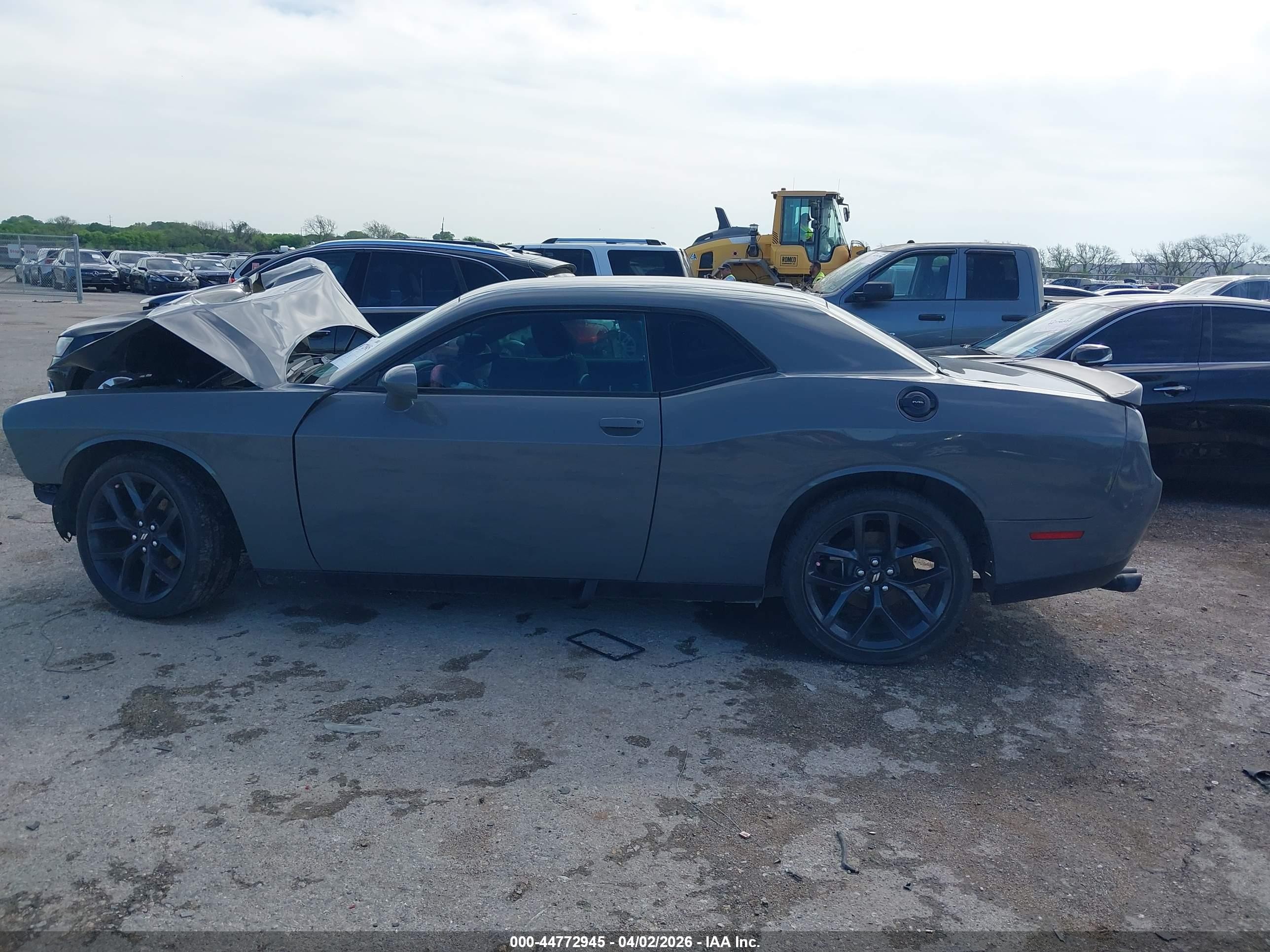 2019 Dodge Challenger Sxt Серый vin: 2C3CDZAG5KH602851