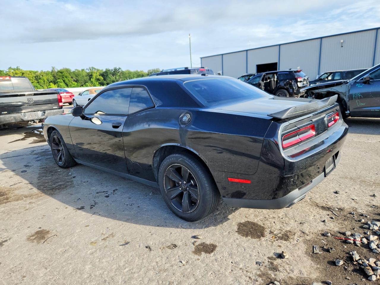 2015 Dodge Challenger Sxt Black vin: 2C3CDZAG6FH711423