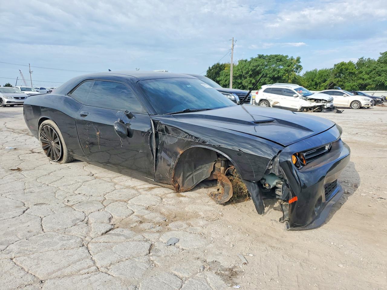2015 Dodge Challenger Sxt Black vin: 2C3CDZAG6FH712877