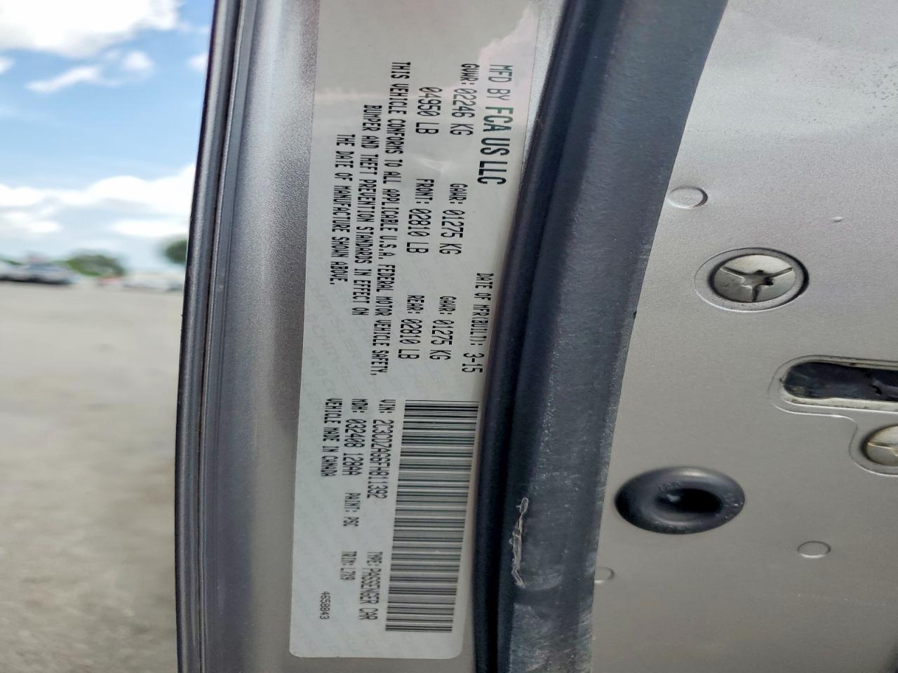 2015 Dodge Challenger Sxt Silver vin: 2C3CDZAG6FH811392