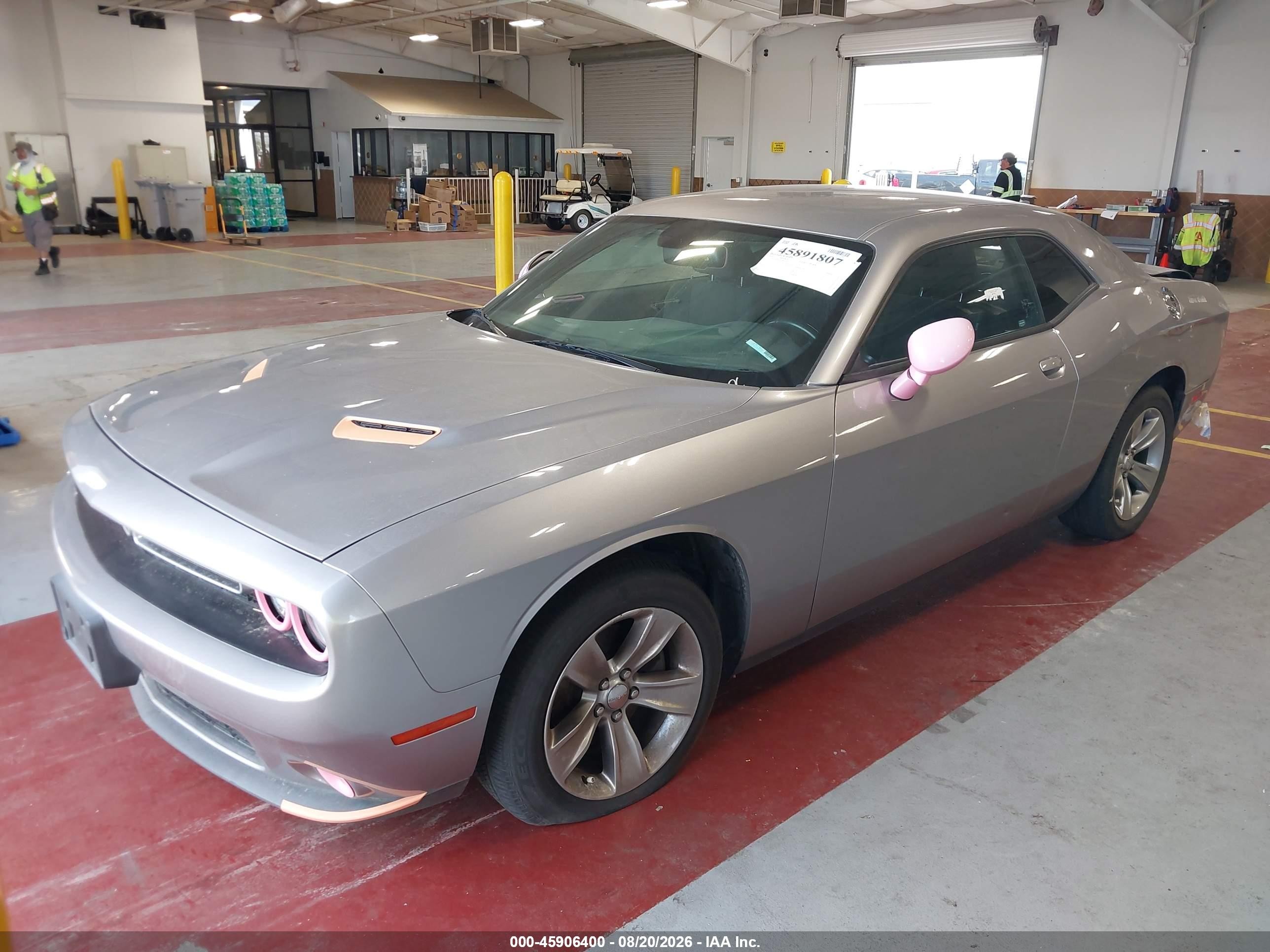 2015 Dodge Challenger Sxt Silver vin: 2C3CDZAG6FH839340