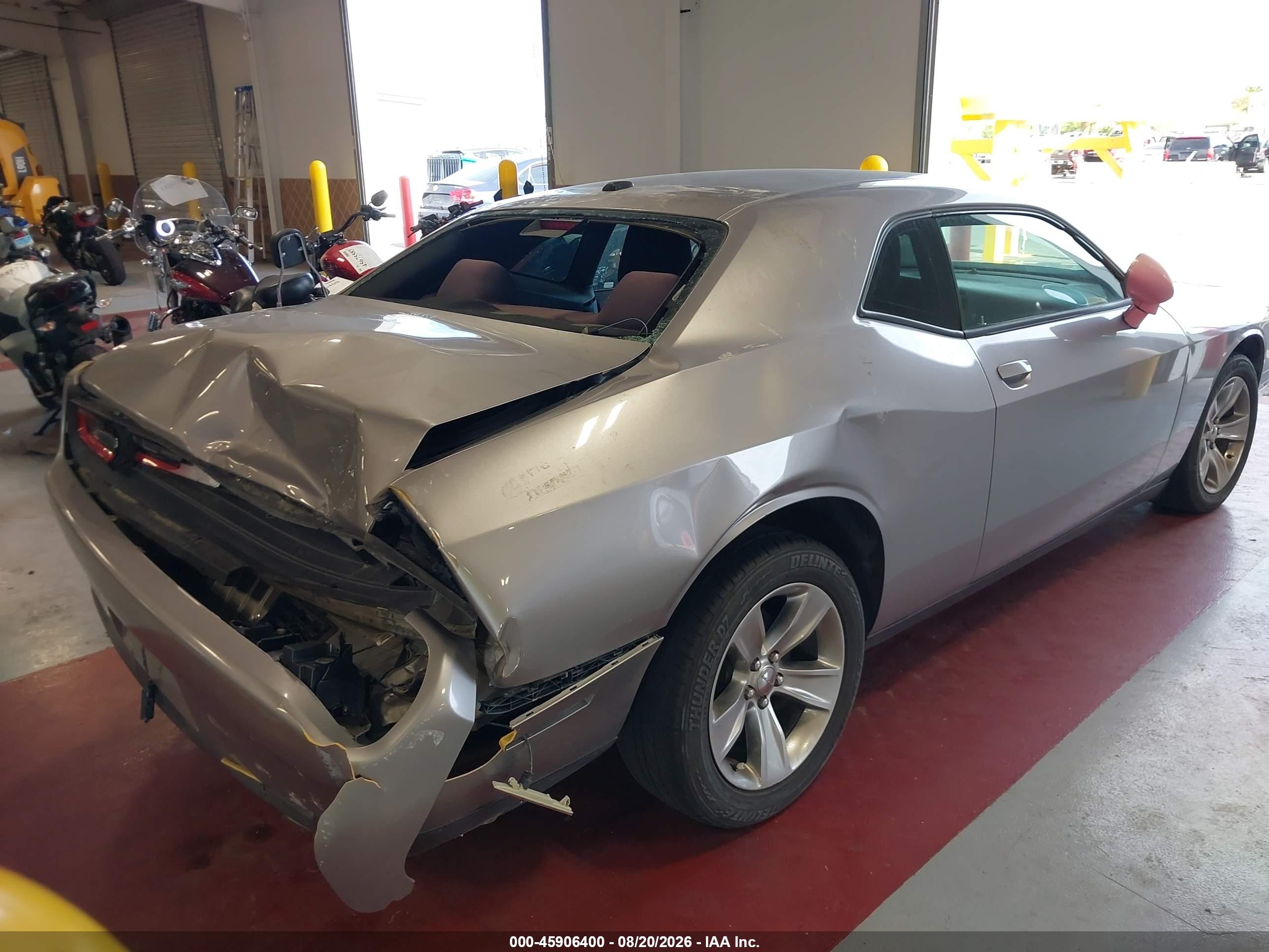 2015 Dodge Challenger Sxt Silver vin: 2C3CDZAG6FH839340