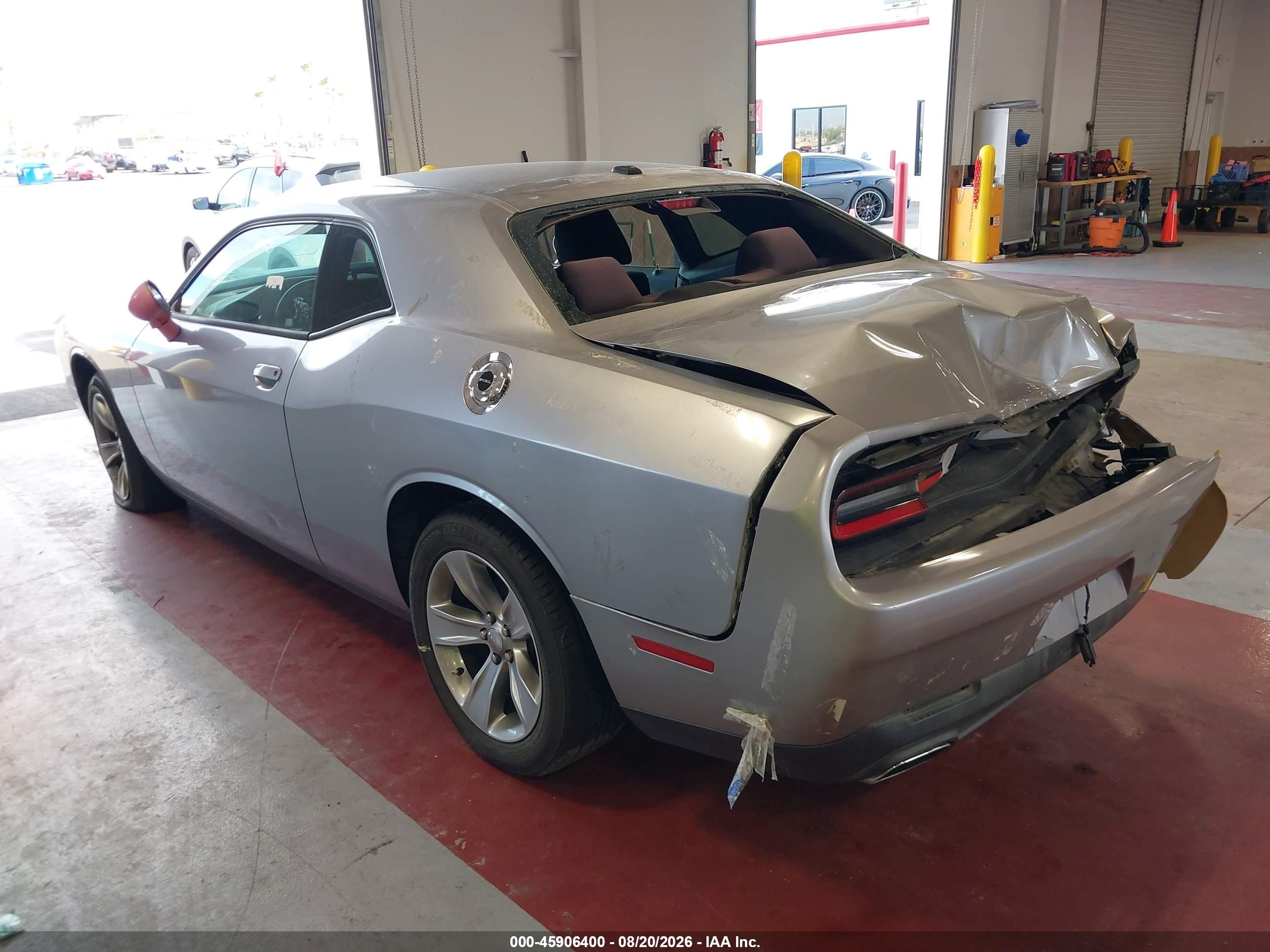 2015 Dodge Challenger Sxt Silver vin: 2C3CDZAG6FH839340