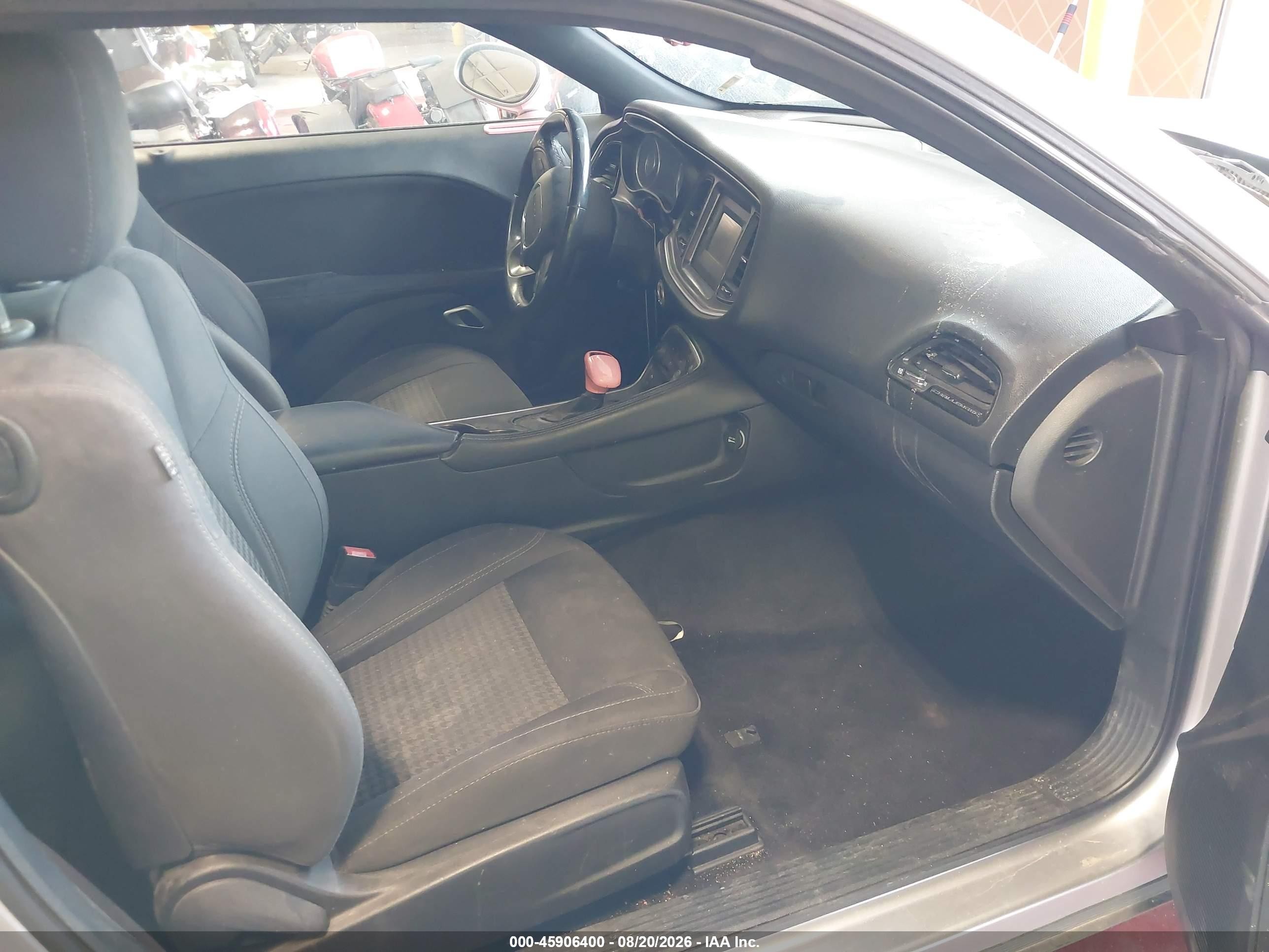 2015 Dodge Challenger Sxt Silver vin: 2C3CDZAG6FH839340