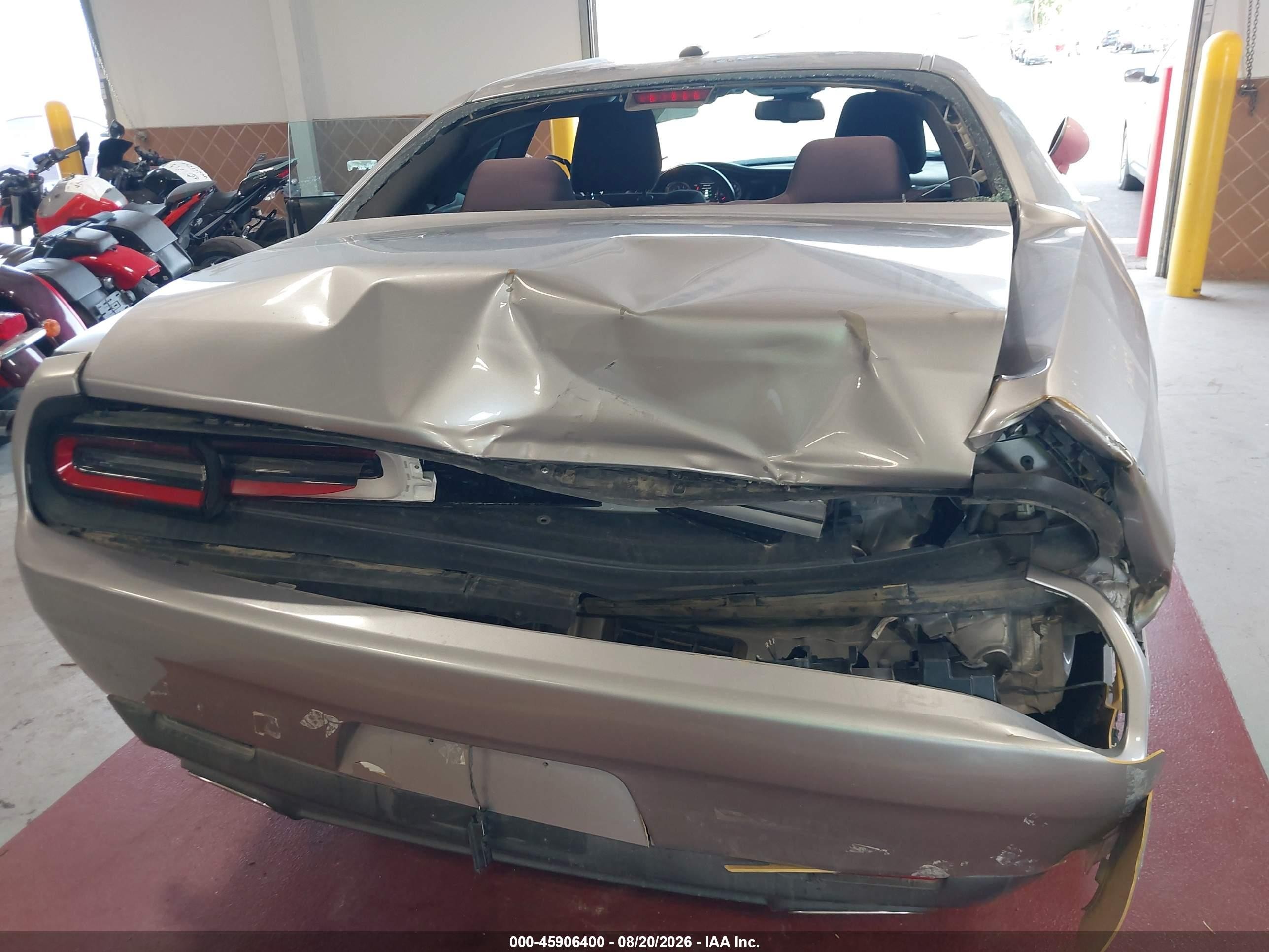 2015 Dodge Challenger Sxt Silver vin: 2C3CDZAG6FH839340