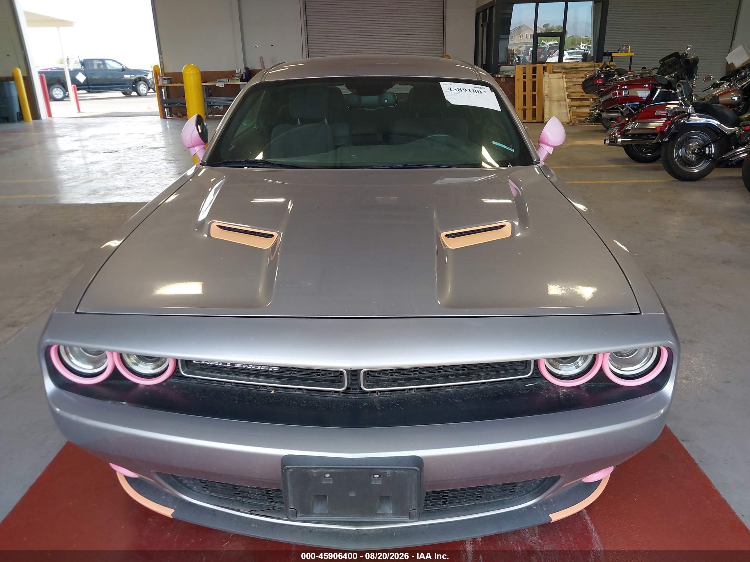 2015 Dodge Challenger Sxt Silver vin: 2C3CDZAG6FH839340