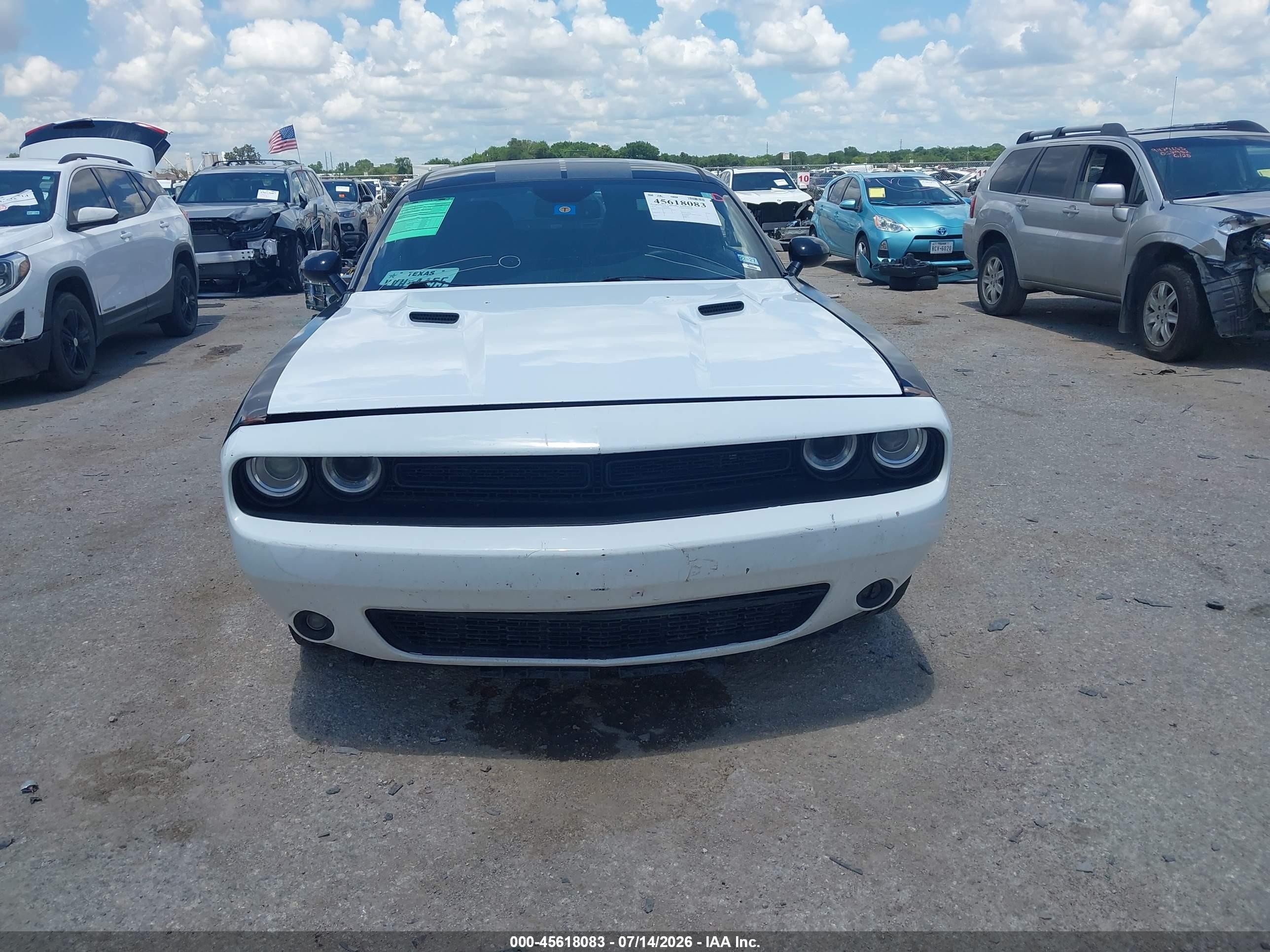 2016 Dodge Challenger Sxt Black vin: 2C3CDZAG6GH279918