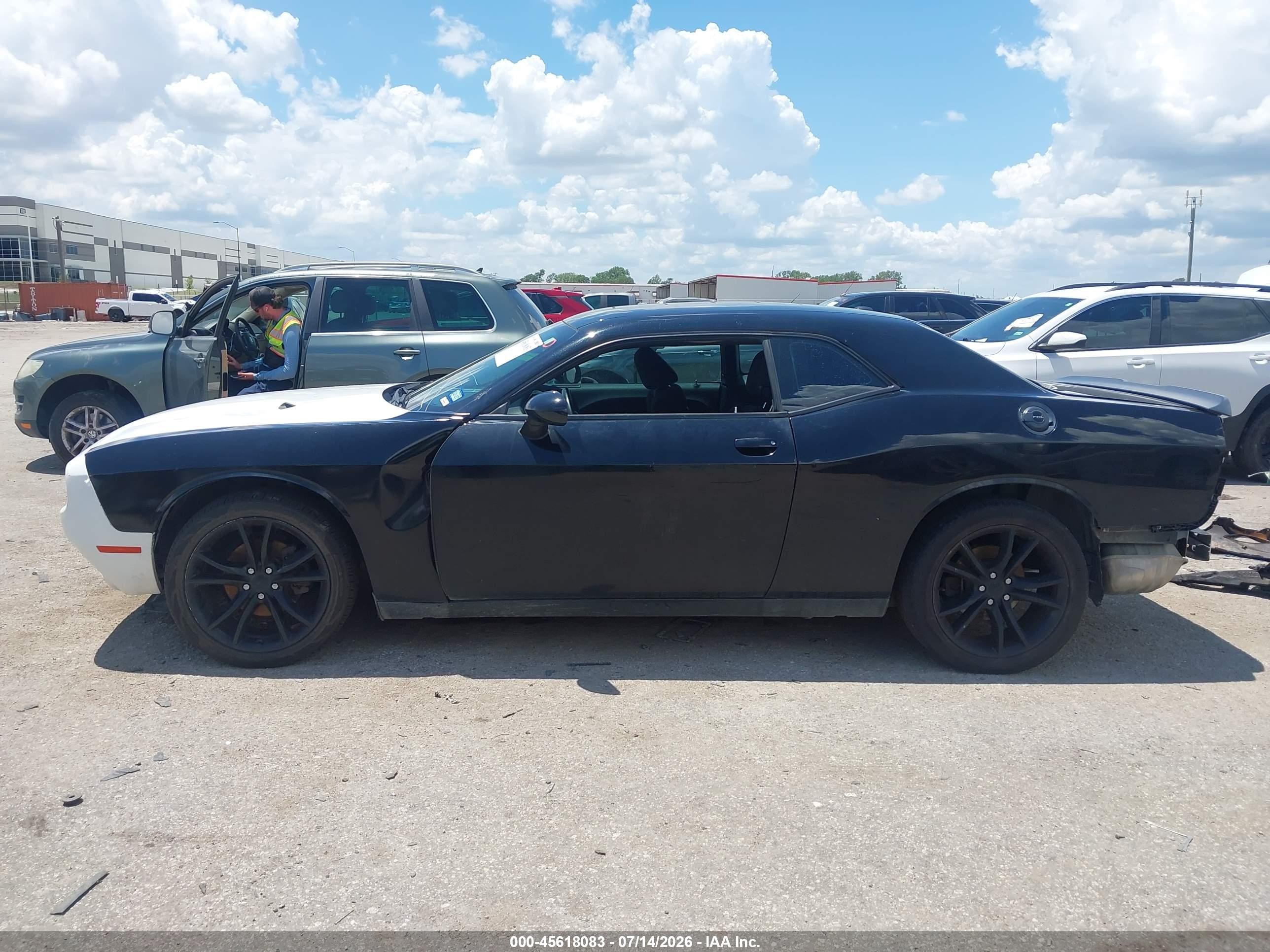 2016 Dodge Challenger Sxt Black vin: 2C3CDZAG6GH279918