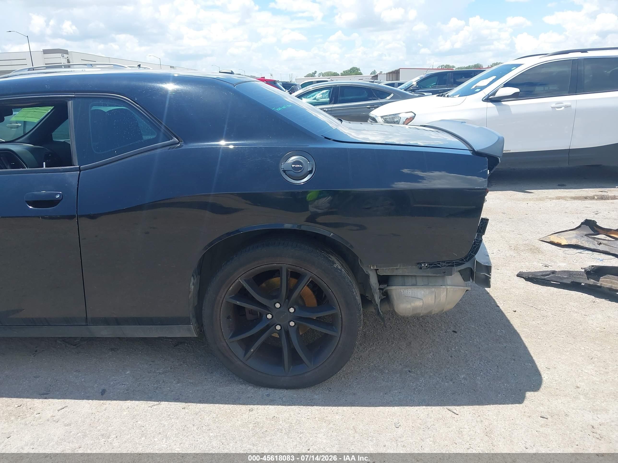 2016 Dodge Challenger Sxt Black vin: 2C3CDZAG6GH279918