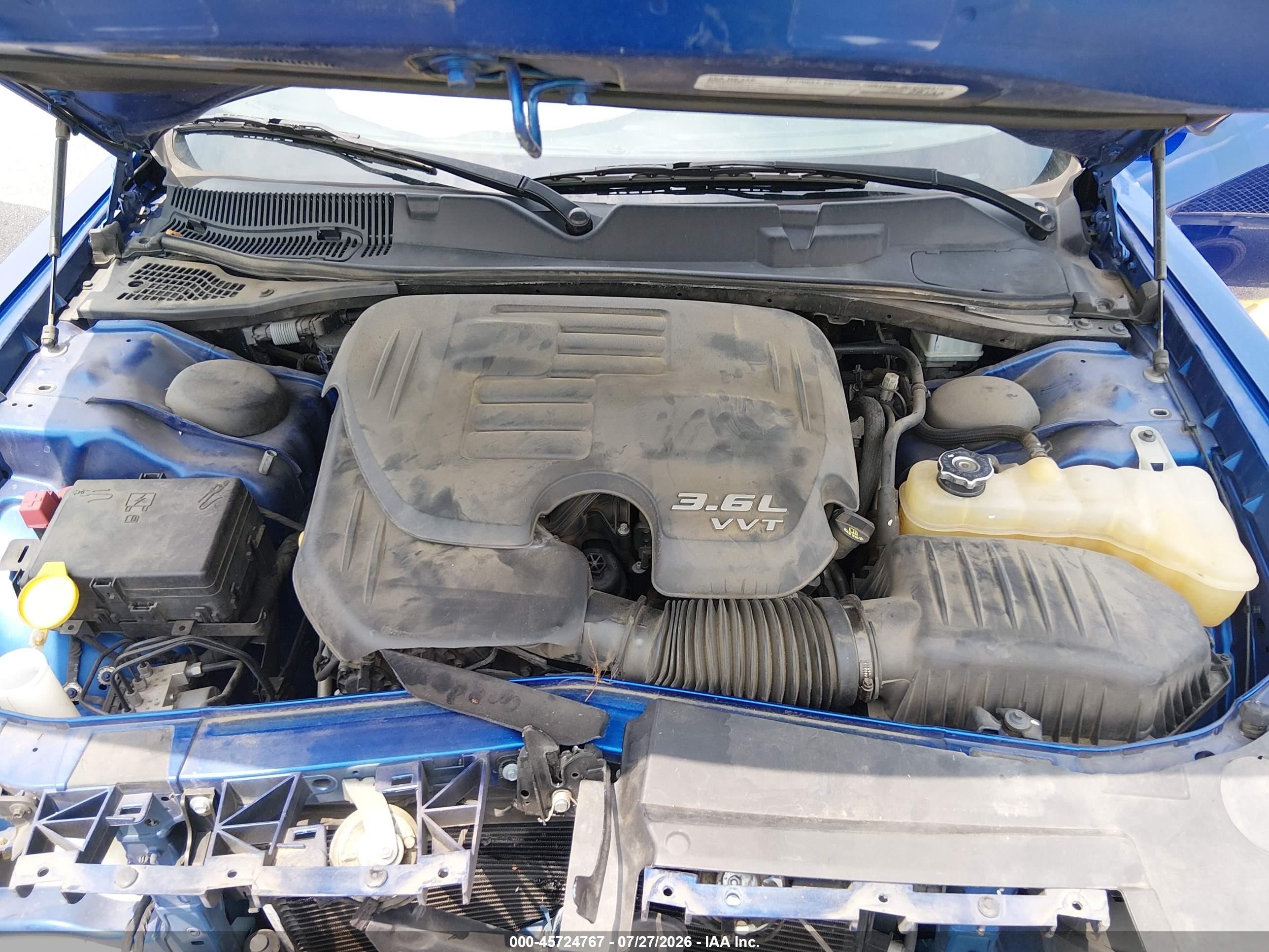 2018 Dodge Challenger Sxt Blue vin: 2C3CDZAG6JH255383