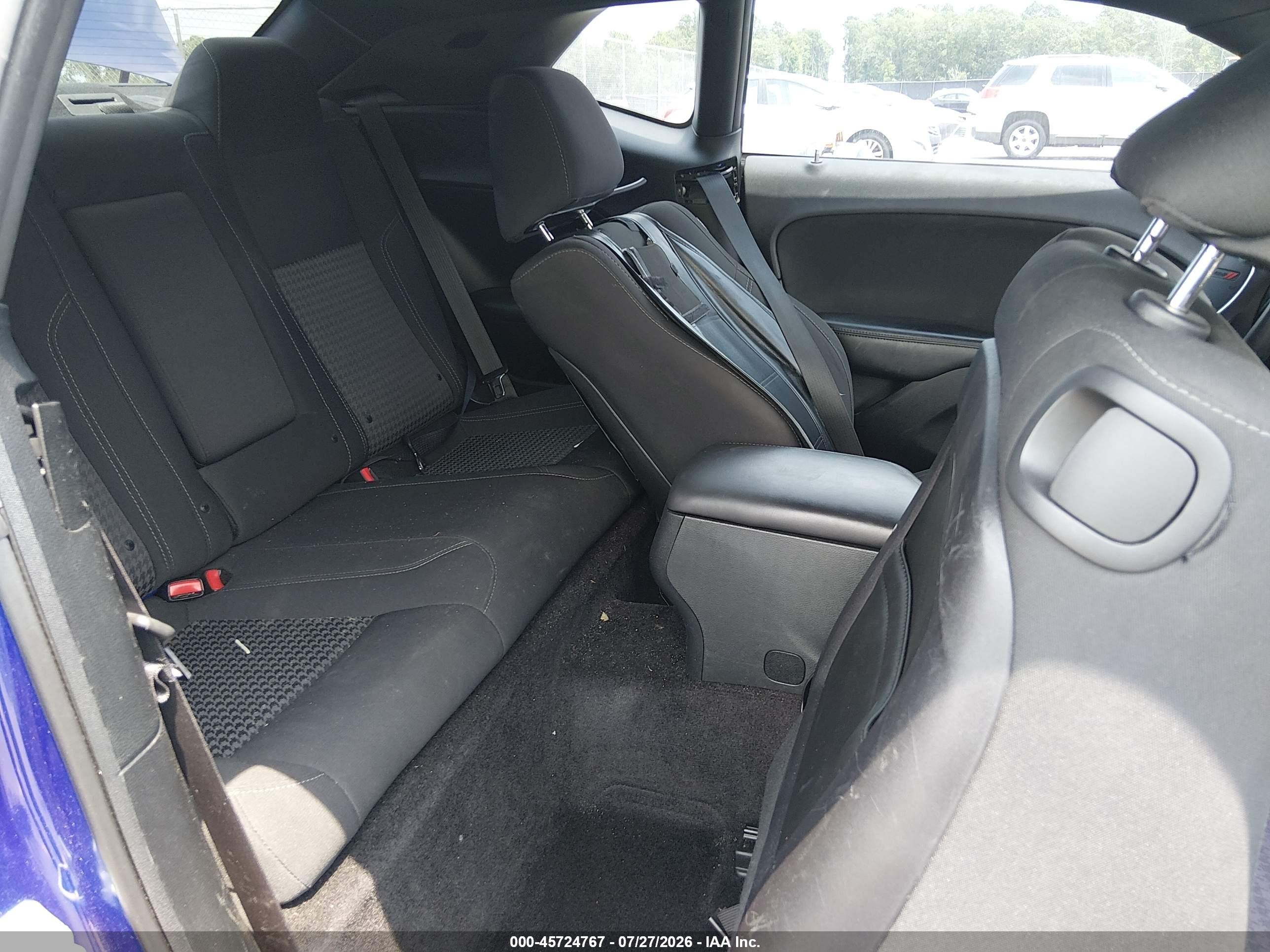 2018 Dodge Challenger Sxt Blue vin: 2C3CDZAG6JH255383