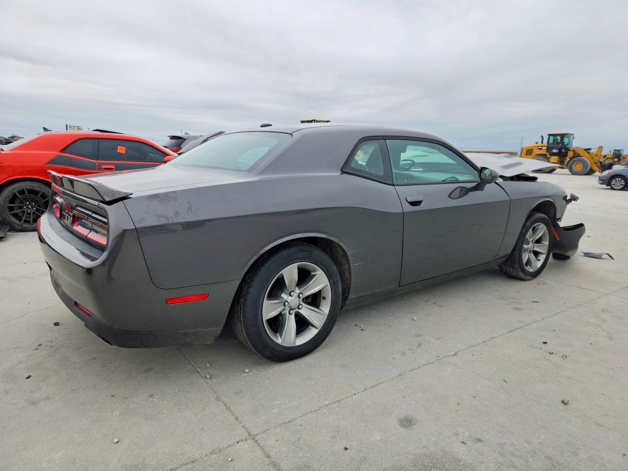 2019 Dodge Challenger Sxt Gray vin: 2C3CDZAG6KH671953