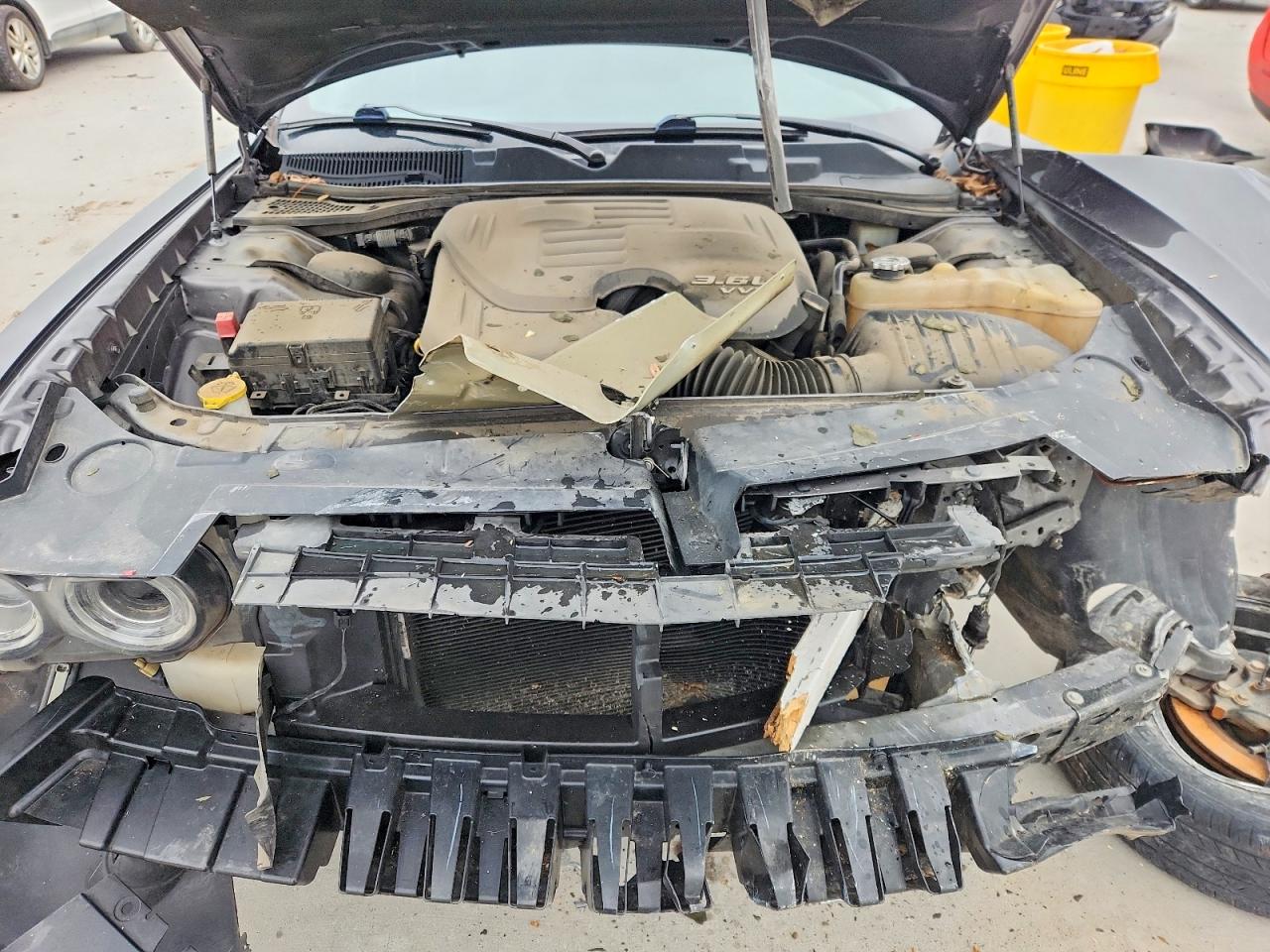 2019 Dodge Challenger Sxt Gray vin: 2C3CDZAG6KH671953