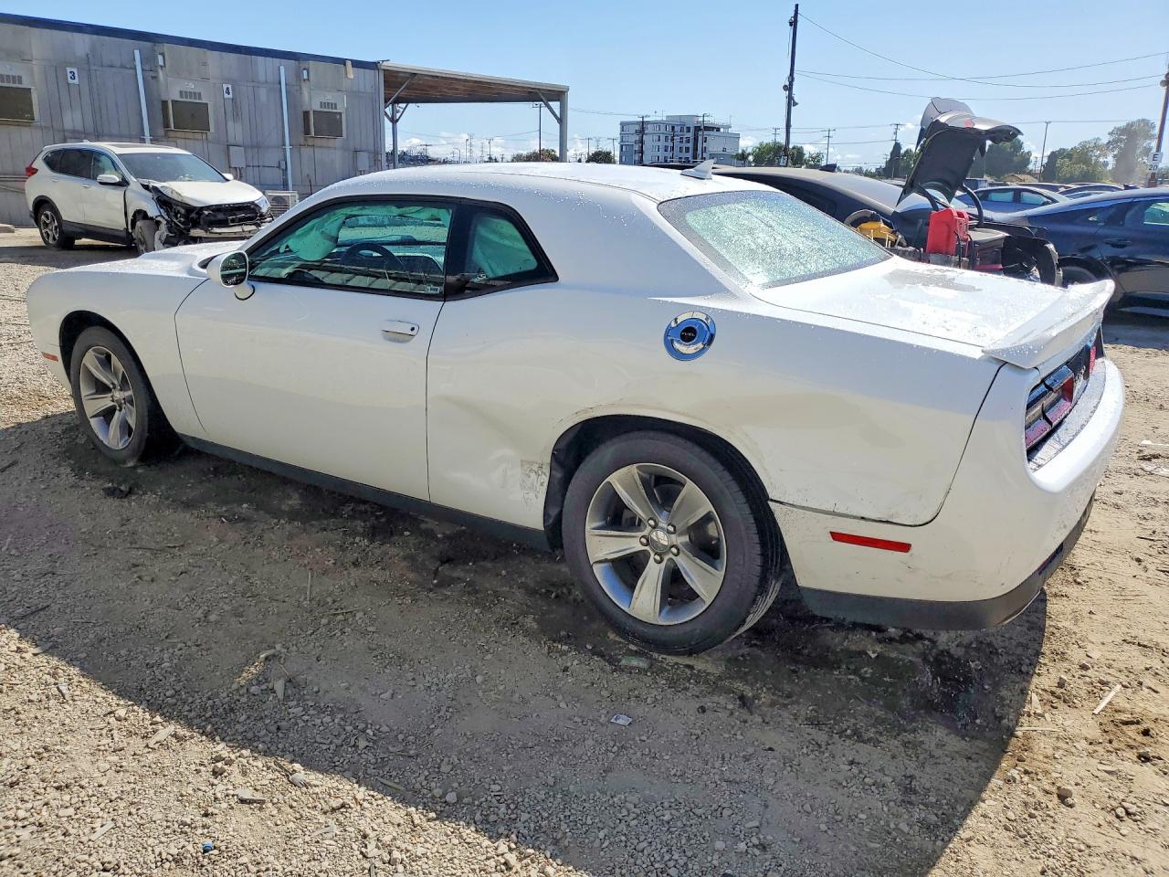 2019 Dodge Challenger Sxt White vin: 2C3CDZAG6KH752161