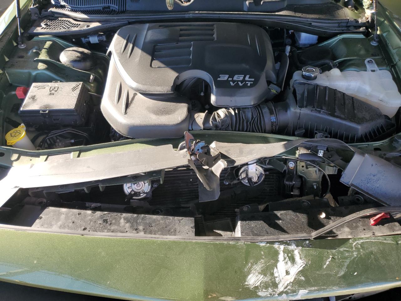 2022 Dodge Challenger Sxt Green vin: 2C3CDZAG6NH238525