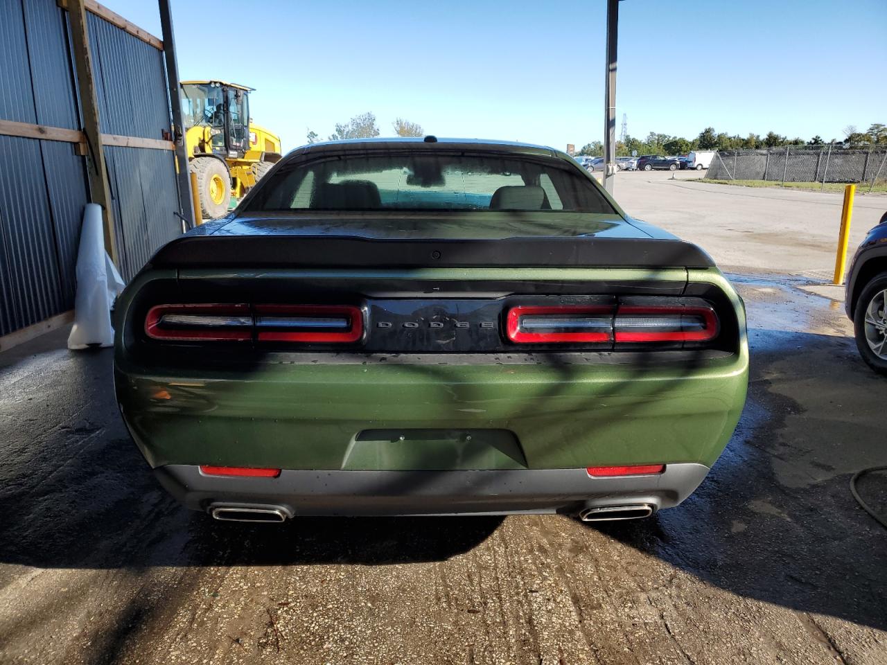 2022 Dodge Challenger Sxt Green vin: 2C3CDZAG6NH238525