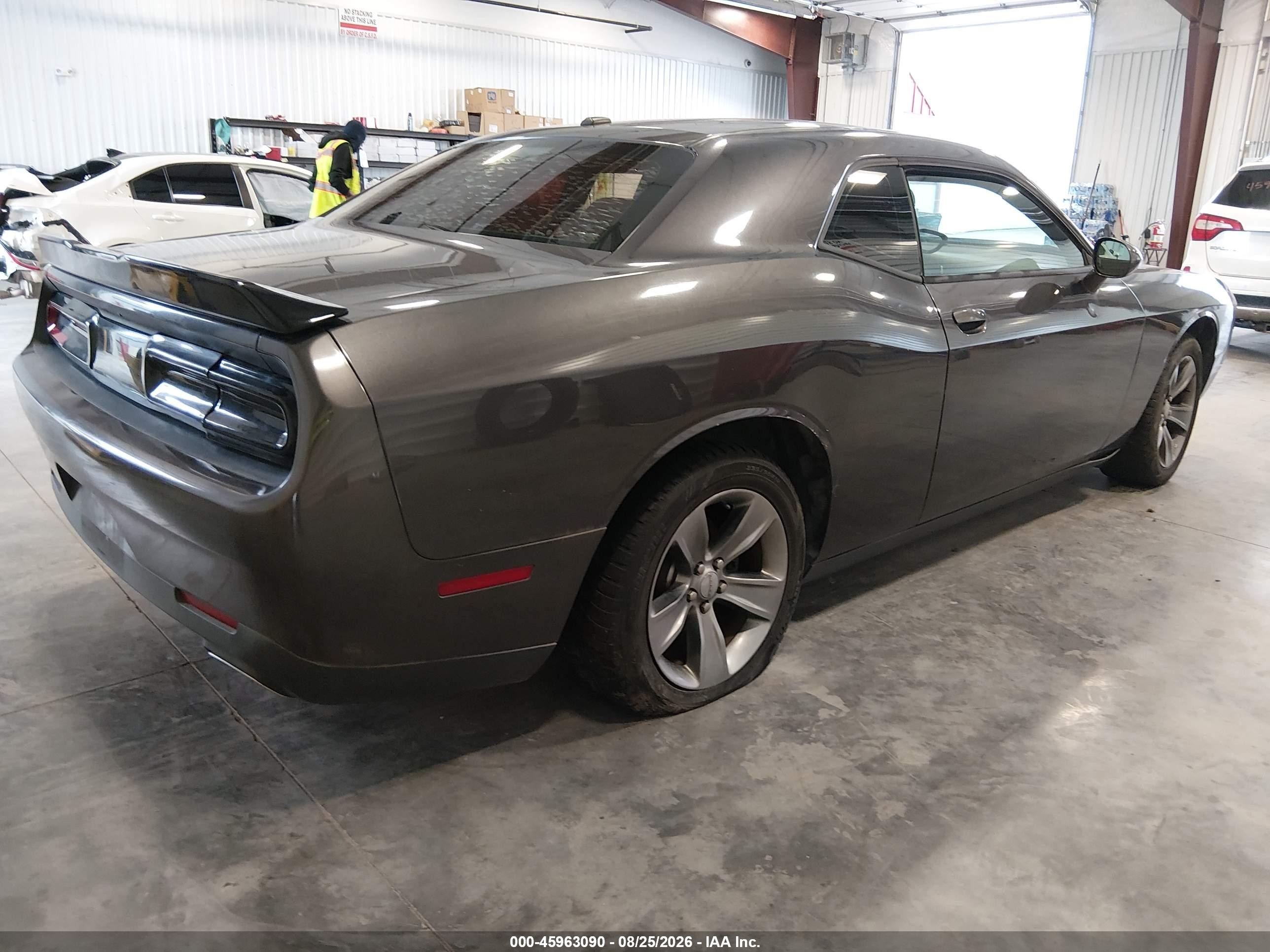 2015 Dodge Challenger Sxt Серый vin: 2C3CDZAG7FH864991