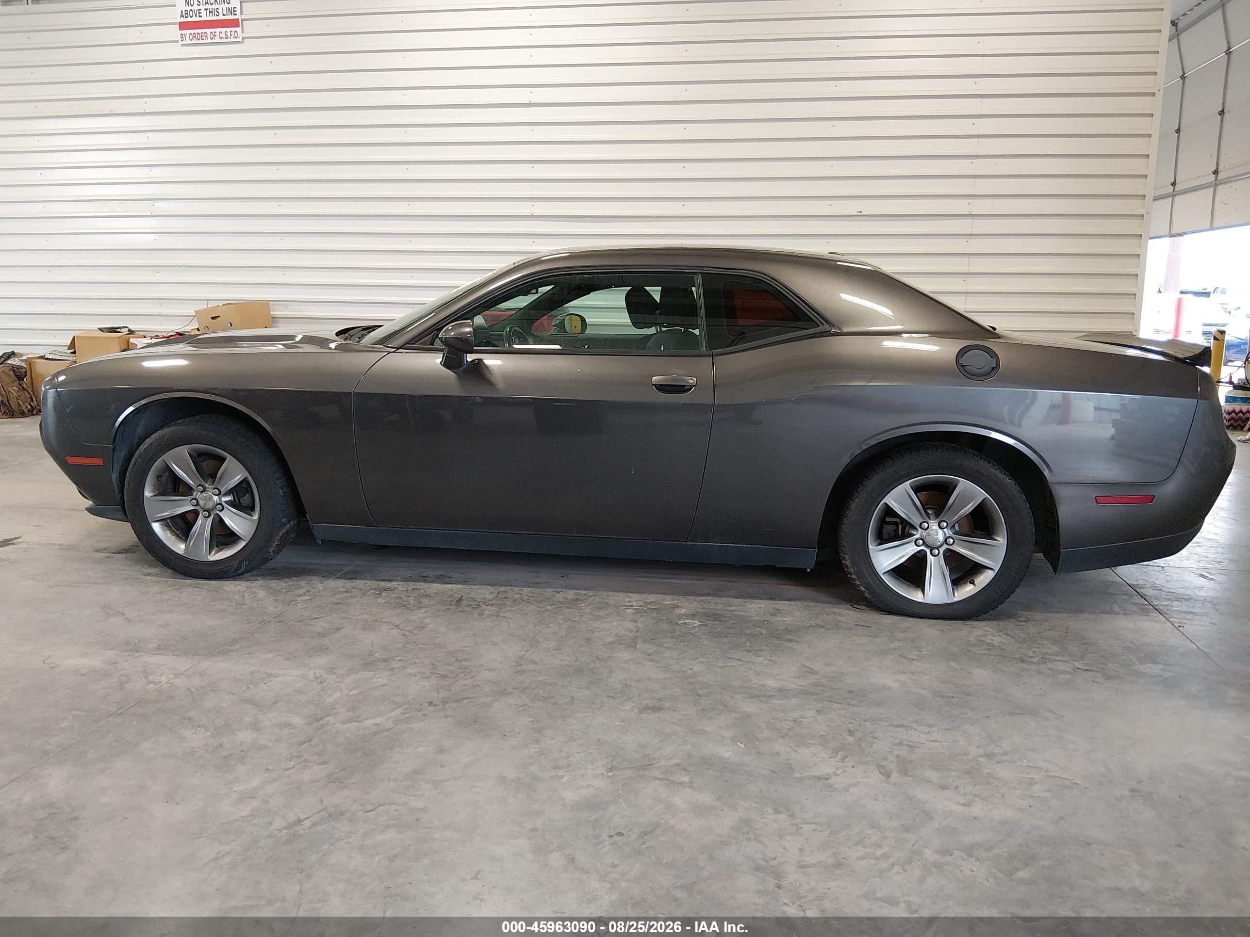2015 Dodge Challenger Sxt Серый vin: 2C3CDZAG7FH864991