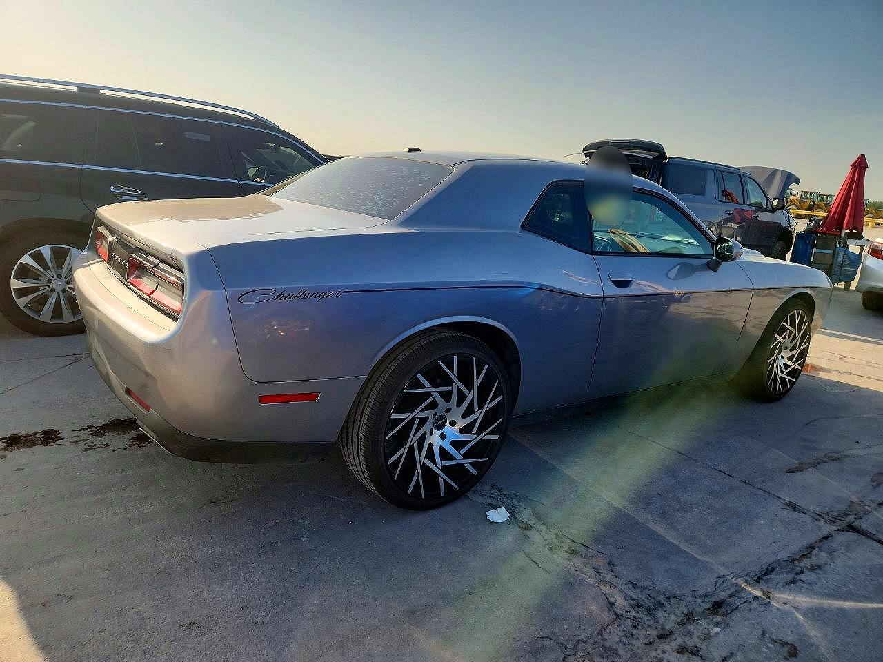 2015 Dodge Challenger Sxt Gray vin: 2C3CDZAG7FH873366