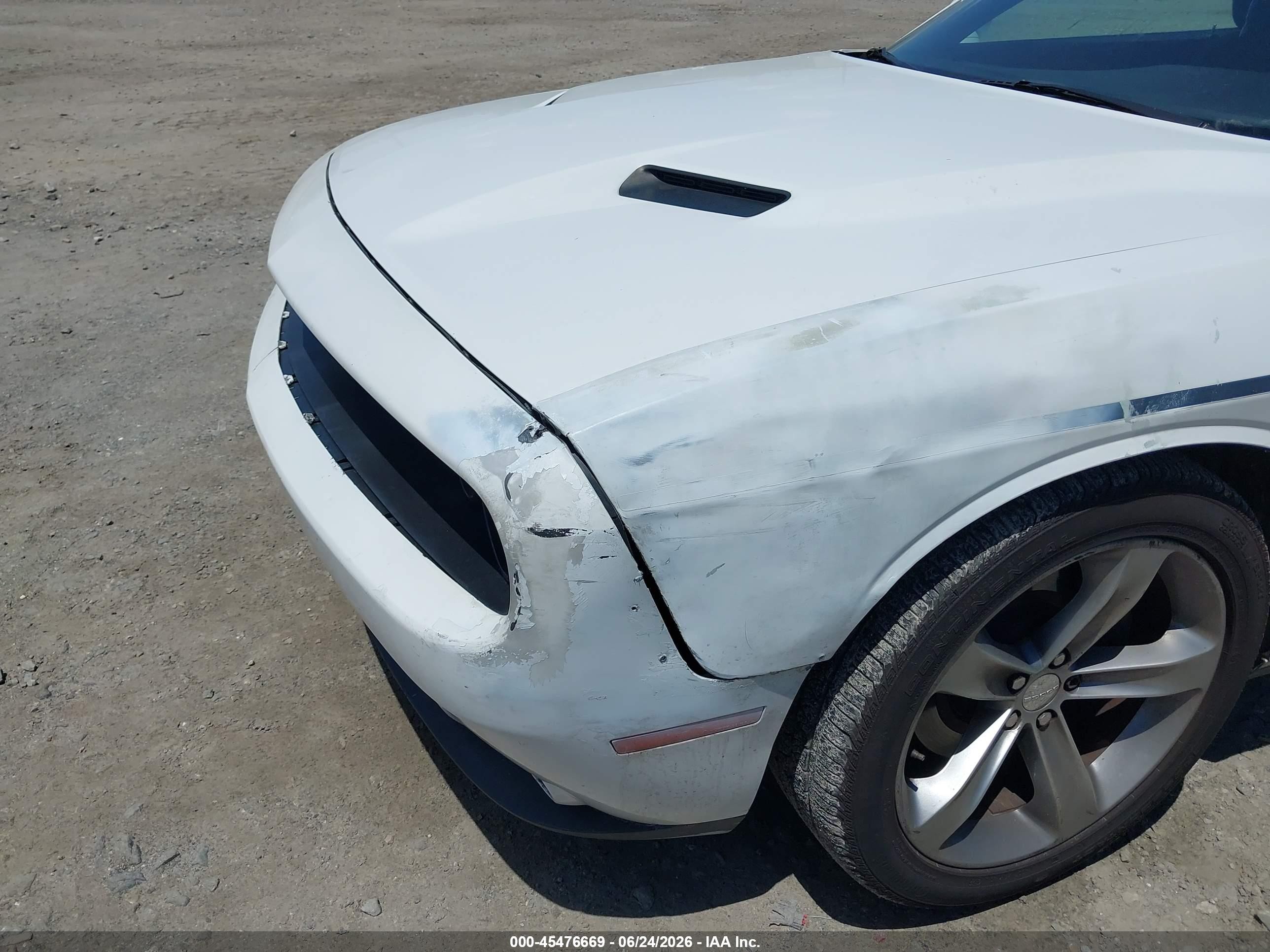 2015 Dodge Challenger Sxt Белый vin: 2C3CDZAG7FH873660