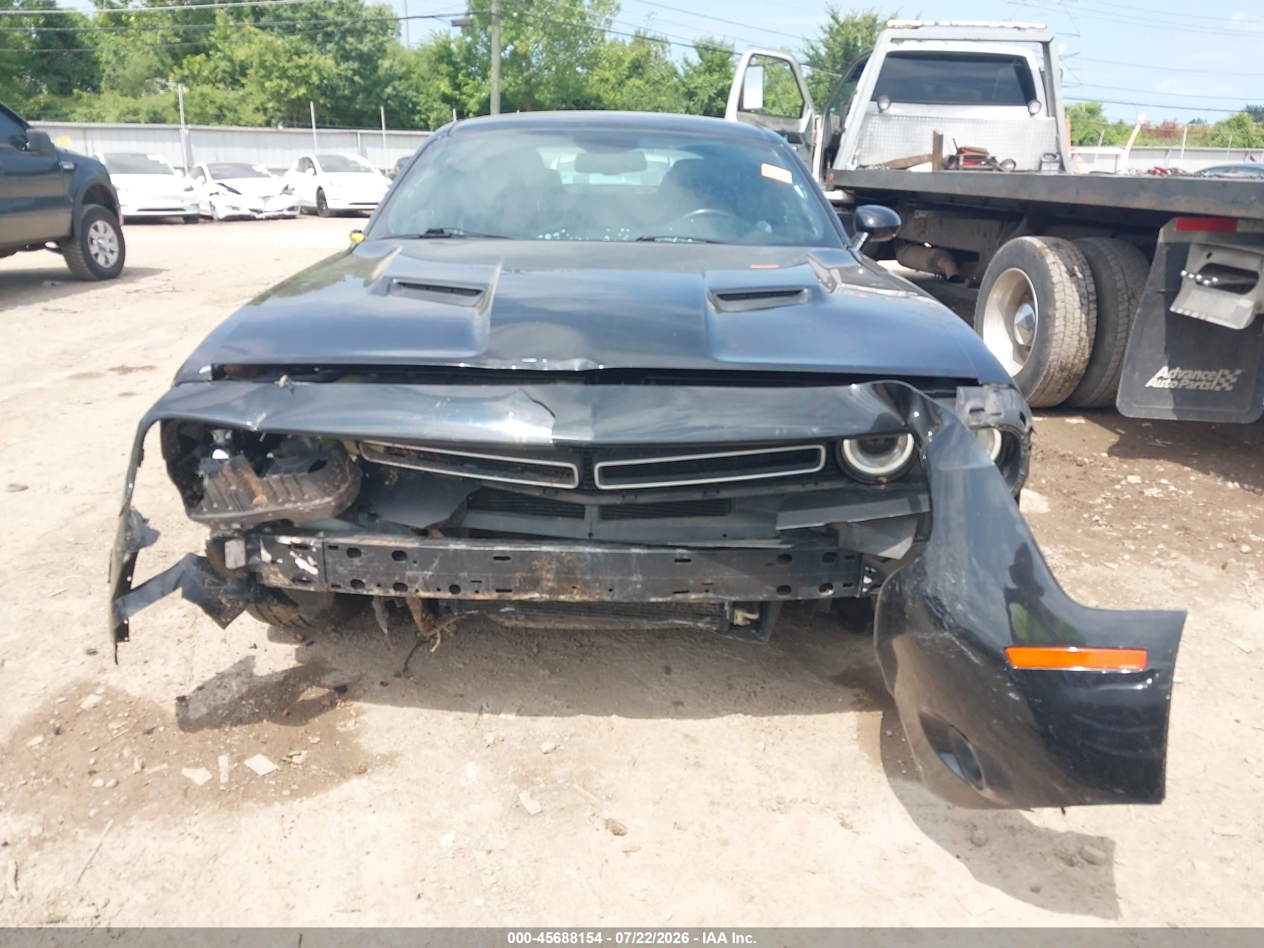 2015 Dodge Challenger Sxt Black vin: 2C3CDZAG7FH877448