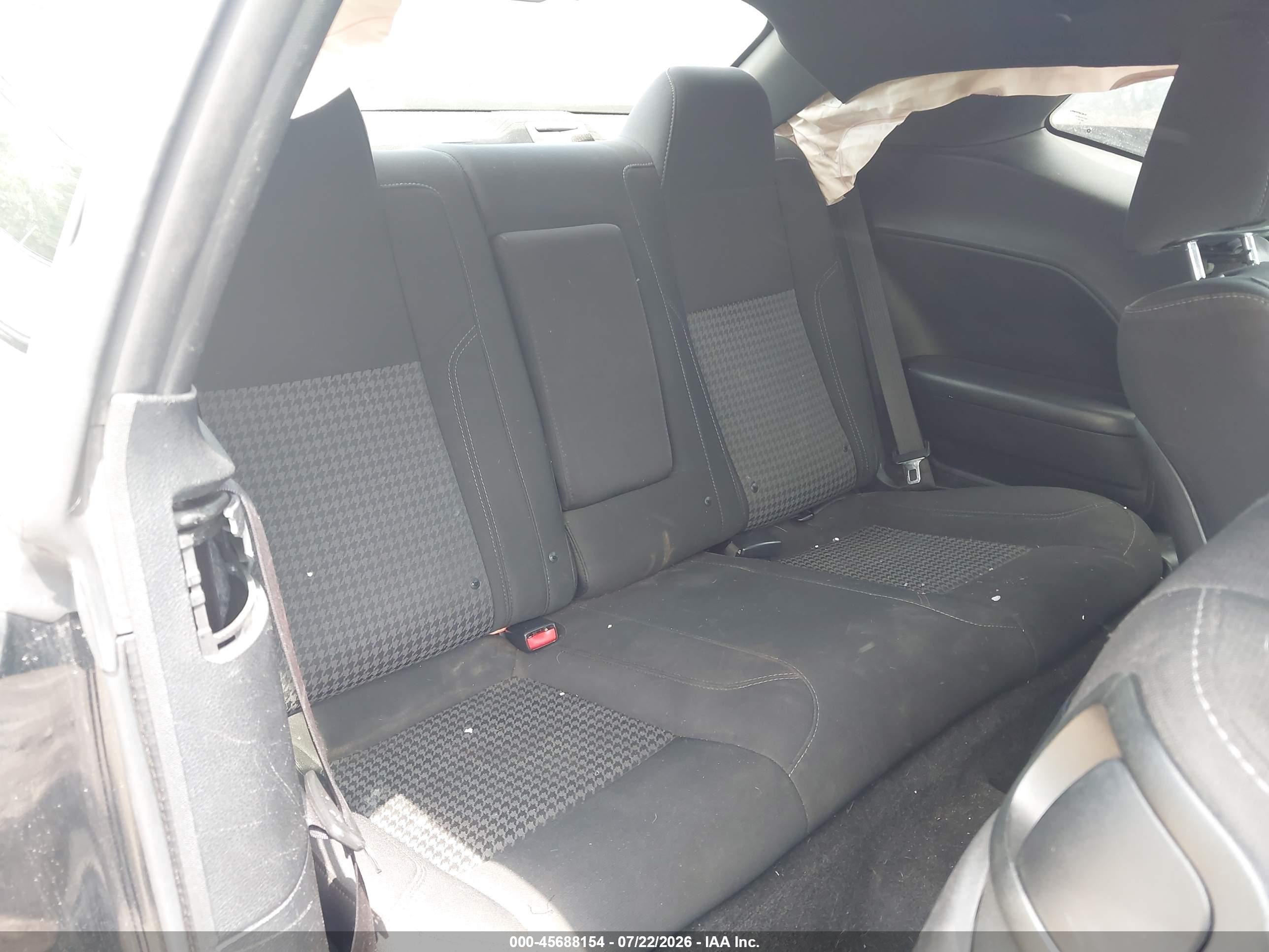 2015 Dodge Challenger Sxt Black vin: 2C3CDZAG7FH877448