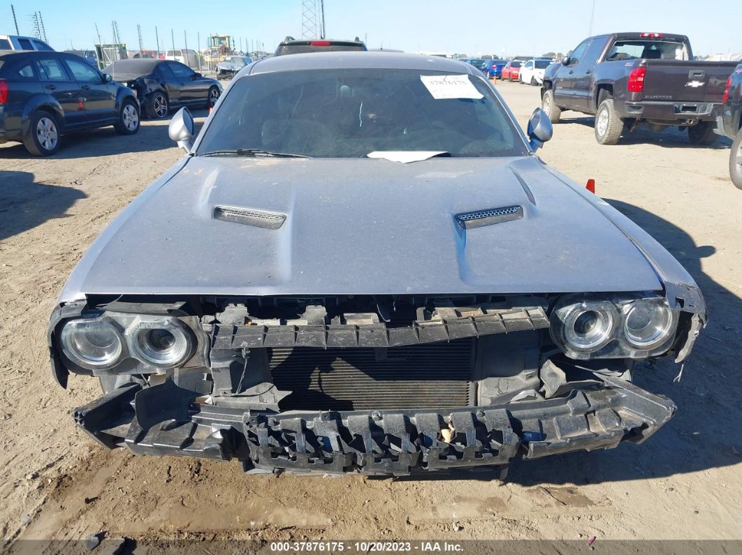2015 Dodge Challenger Sxt Or R/t Gray vin: 2C3CDZAG7FH894606