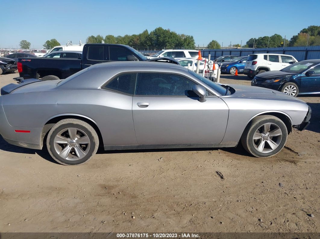 2015 Dodge Challenger Sxt Or R/t Gray vin: 2C3CDZAG7FH894606