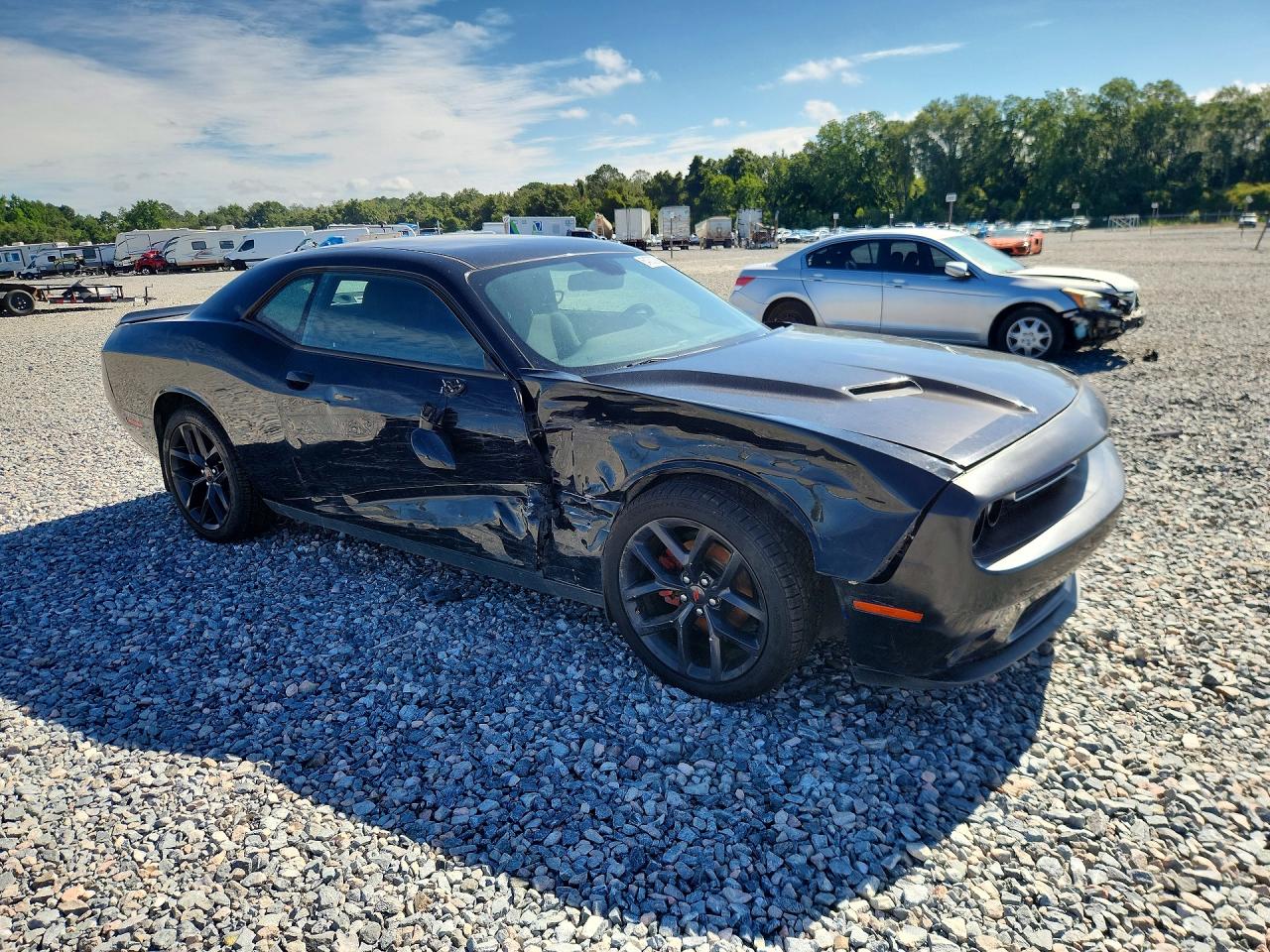 2016 Dodge Challenger Sxt Black vin: 2C3CDZAG7GH184090