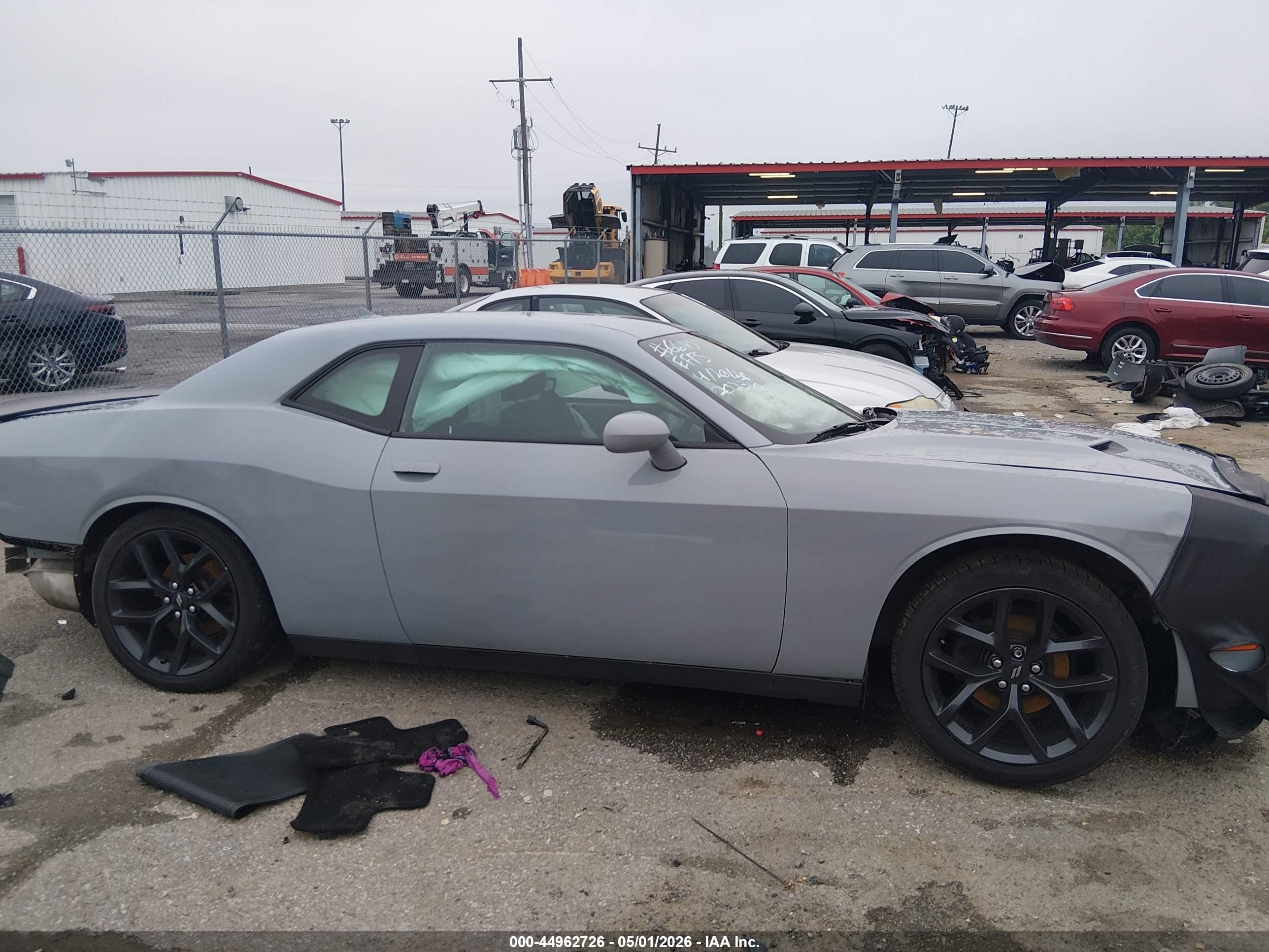 2020 Dodge Challenger Sxt Gray vin: 2C3CDZAG7LH202310