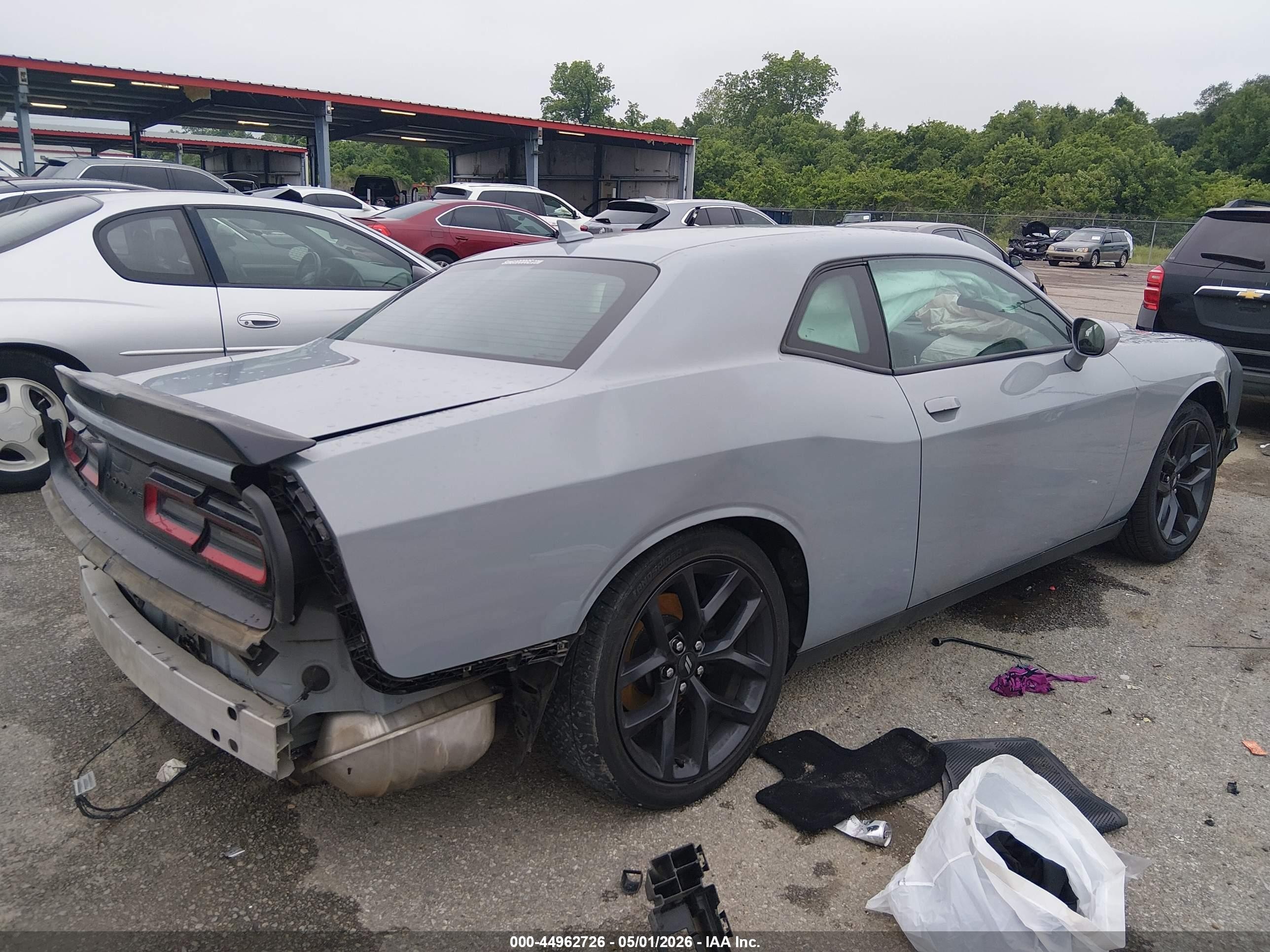 2020 Dodge Challenger Sxt Gray vin: 2C3CDZAG7LH202310