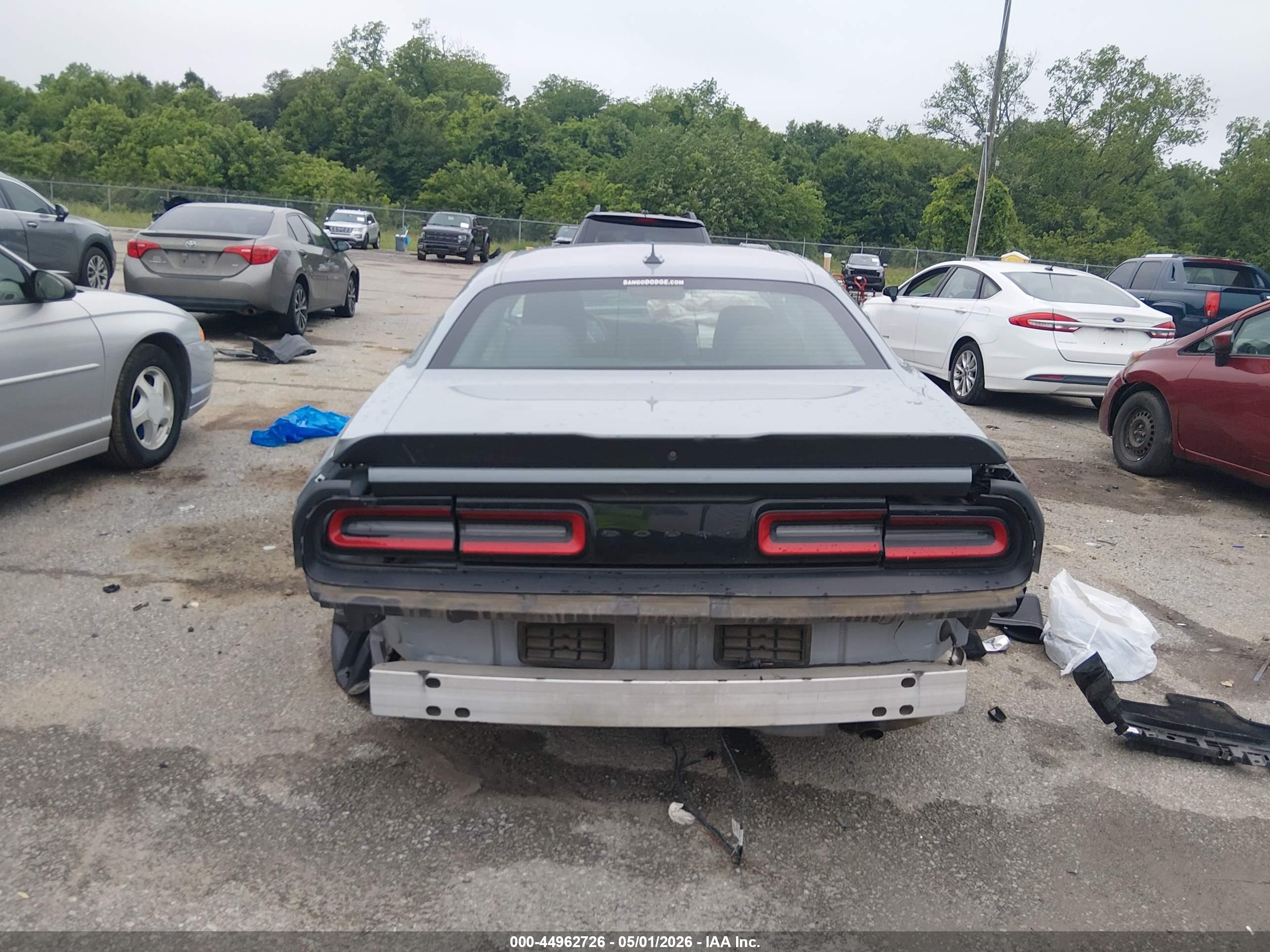 2020 Dodge Challenger Sxt Gray vin: 2C3CDZAG7LH202310