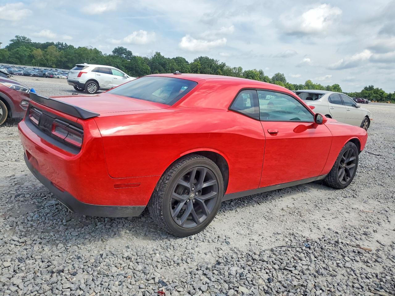 2020 Dodge Challenger Sxt Red vin: 2C3CDZAG7LH219009