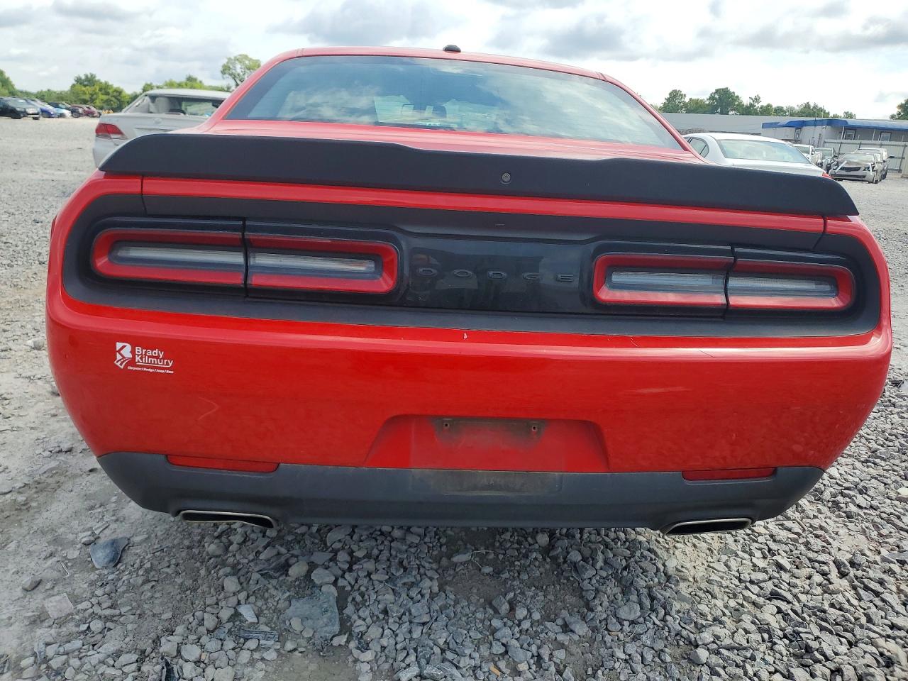 2020 Dodge Challenger Sxt Red vin: 2C3CDZAG7LH219009