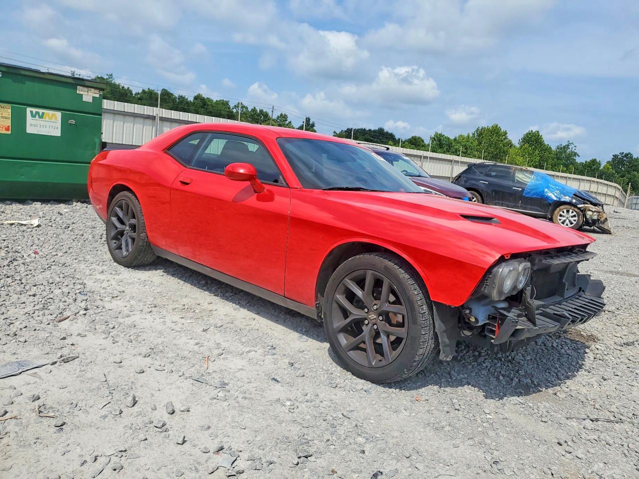2020 Dodge Challenger Sxt Red vin: 2C3CDZAG7LH219009